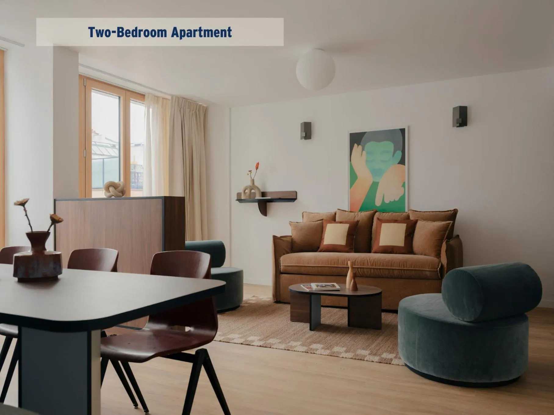 Living room in Edgar Suites Hameau - Porte de Versailles