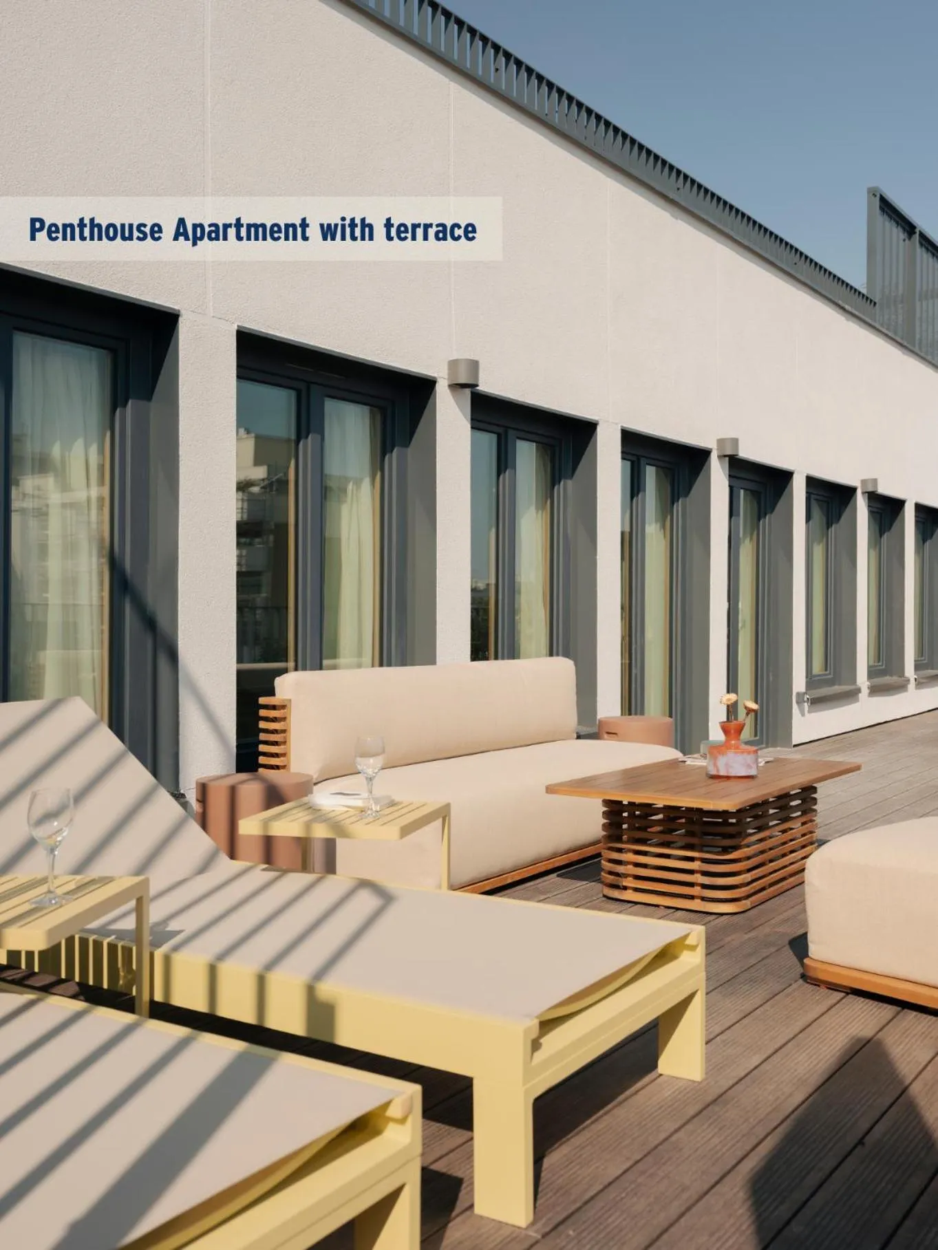 Balcony/Terrace in Edgar Suites Hameau - Porte de Versailles
