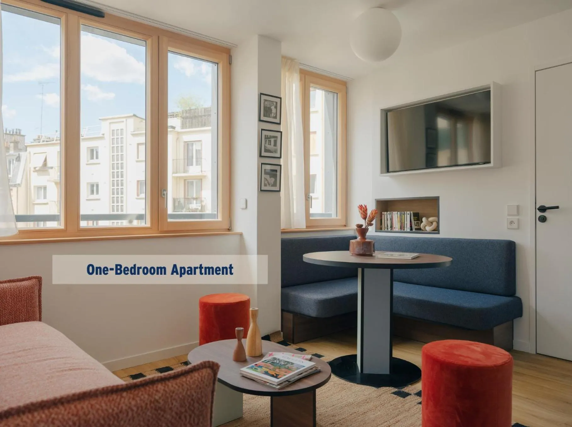 Living room in Edgar Suites Hameau - Porte de Versailles