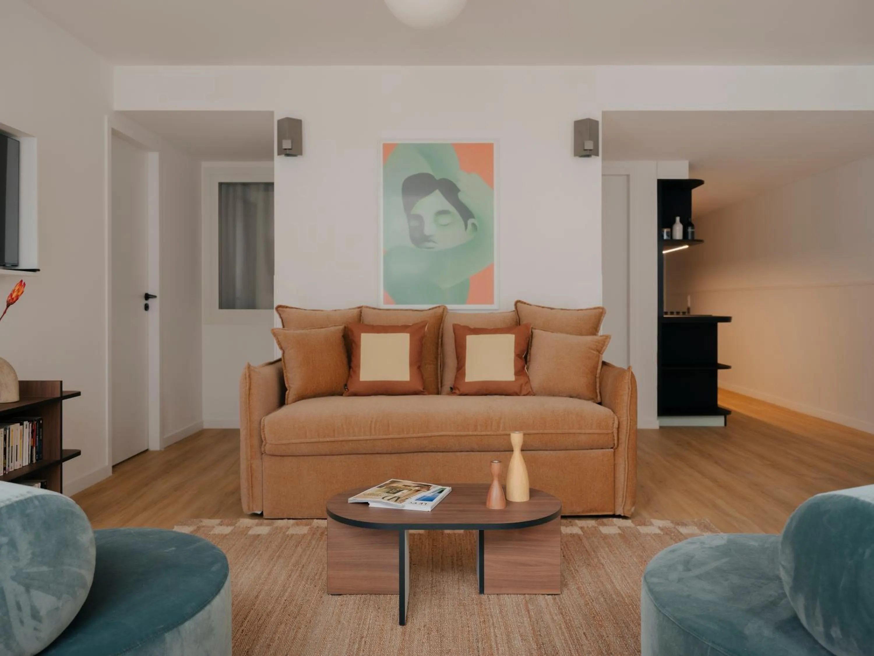 Living room in Edgar Suites Hameau - Porte de Versailles