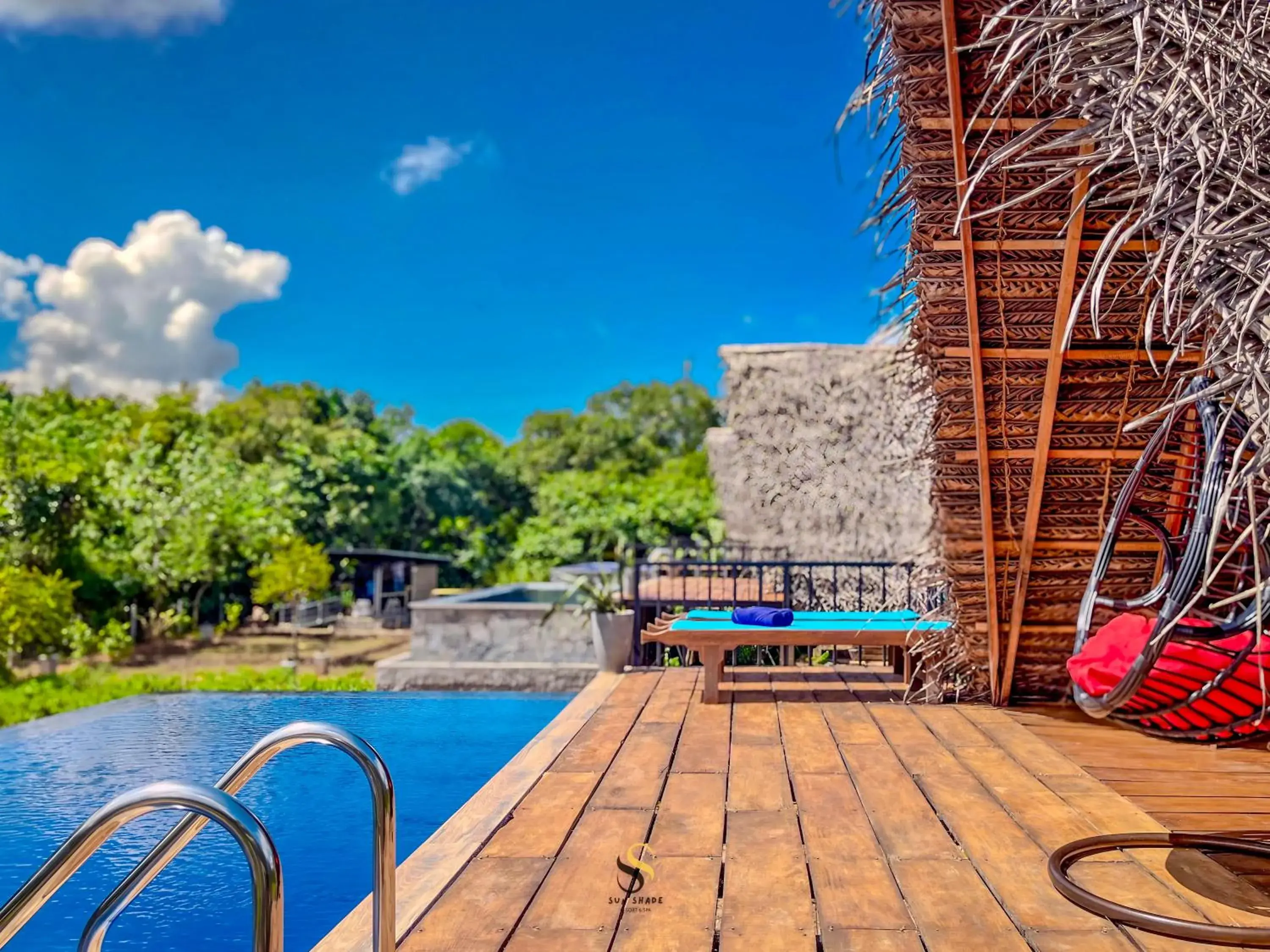 Triple Room with Garden View in Habarana Tree House Ambasewana Resort Triple Room with Garden View in Habarana Tree House Ambasewana Resort