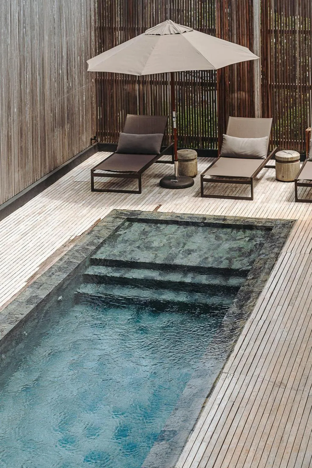 Swimming pool in Pousada Maria do Mar