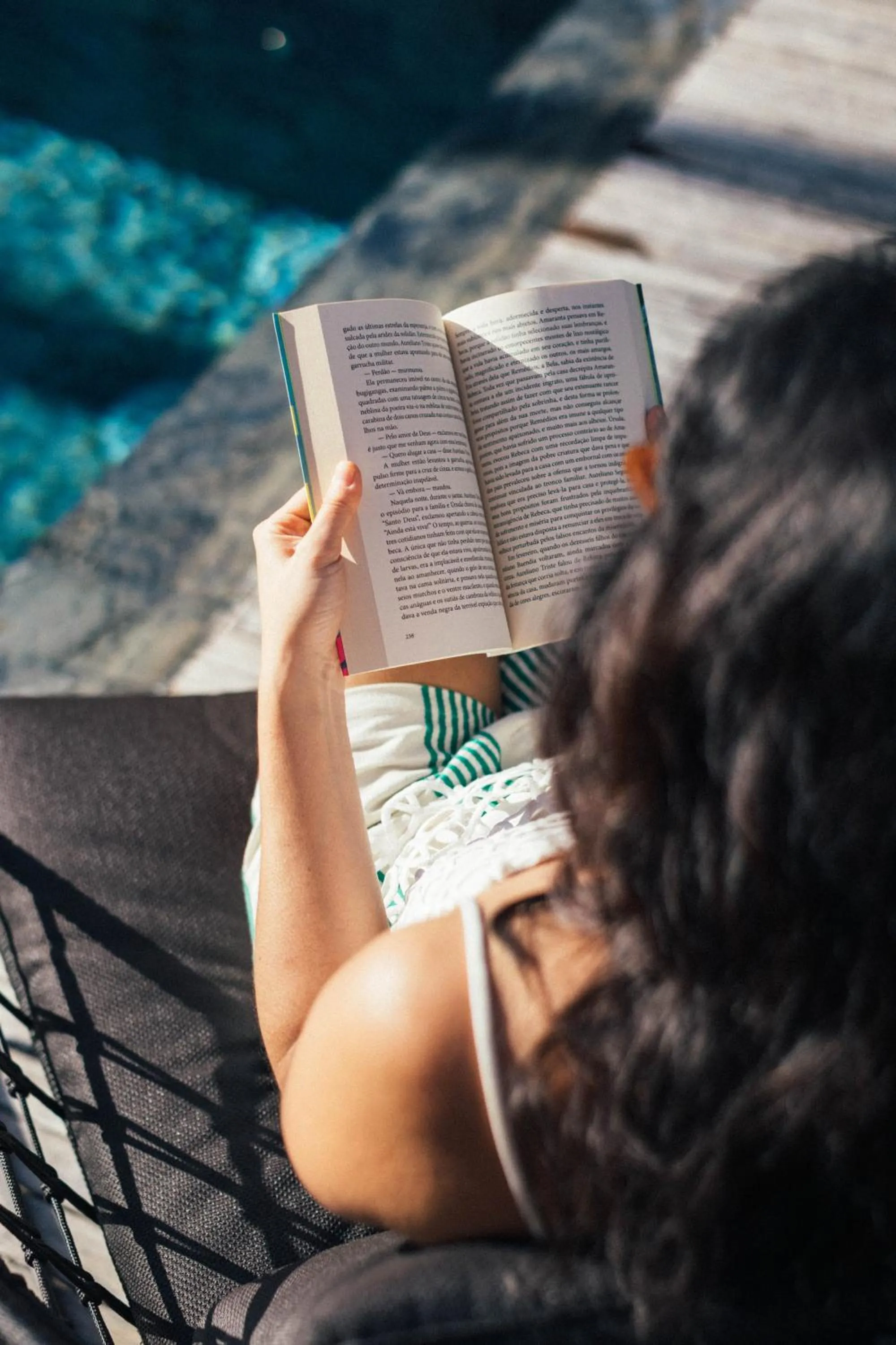 Swimming pool in Pousada Maria do Mar