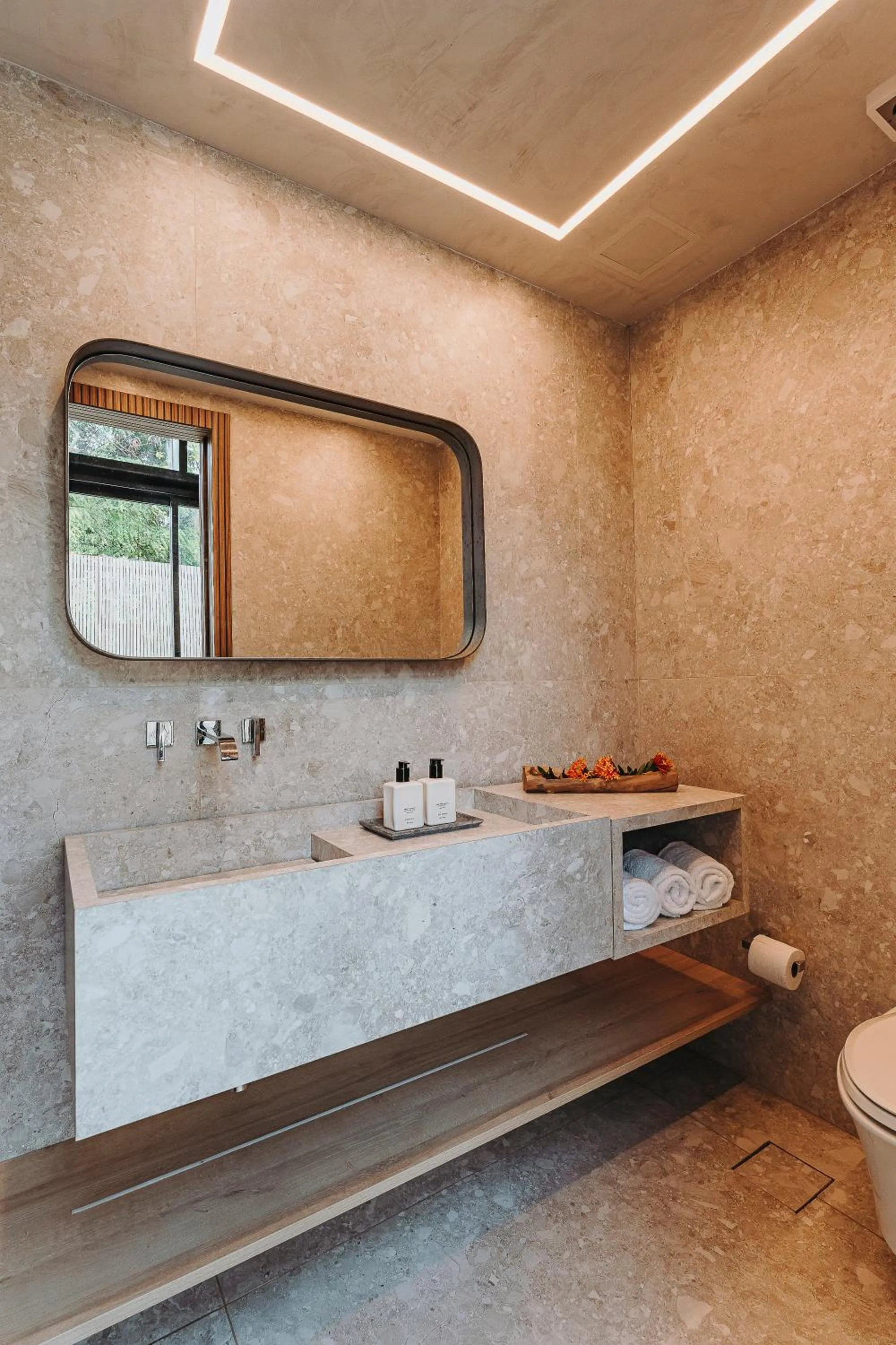 Toilet in Pousada Maria do Mar