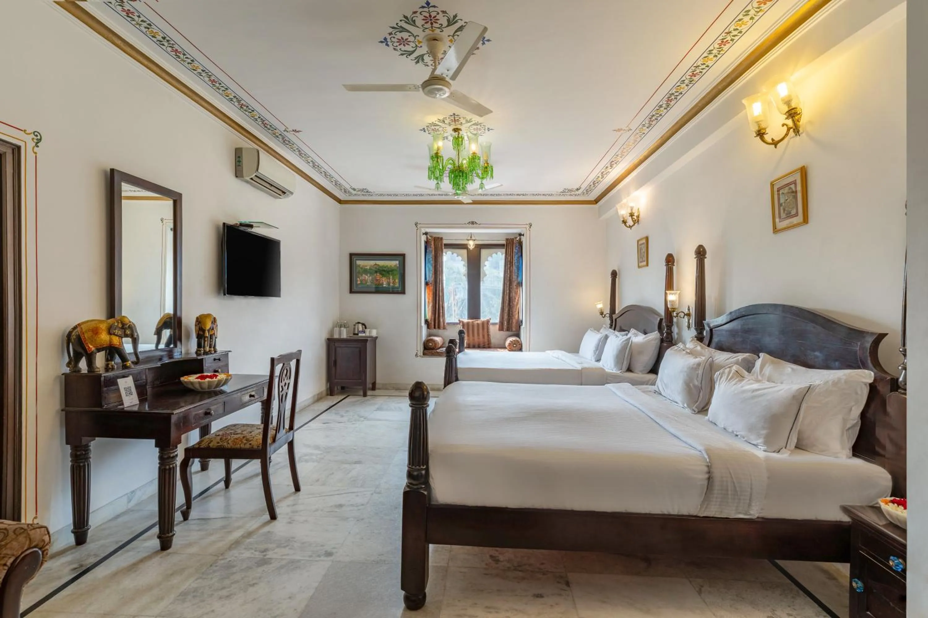 Photo of the whole room, Bed in Kaner Bagh A Heritage Boutique Hotel