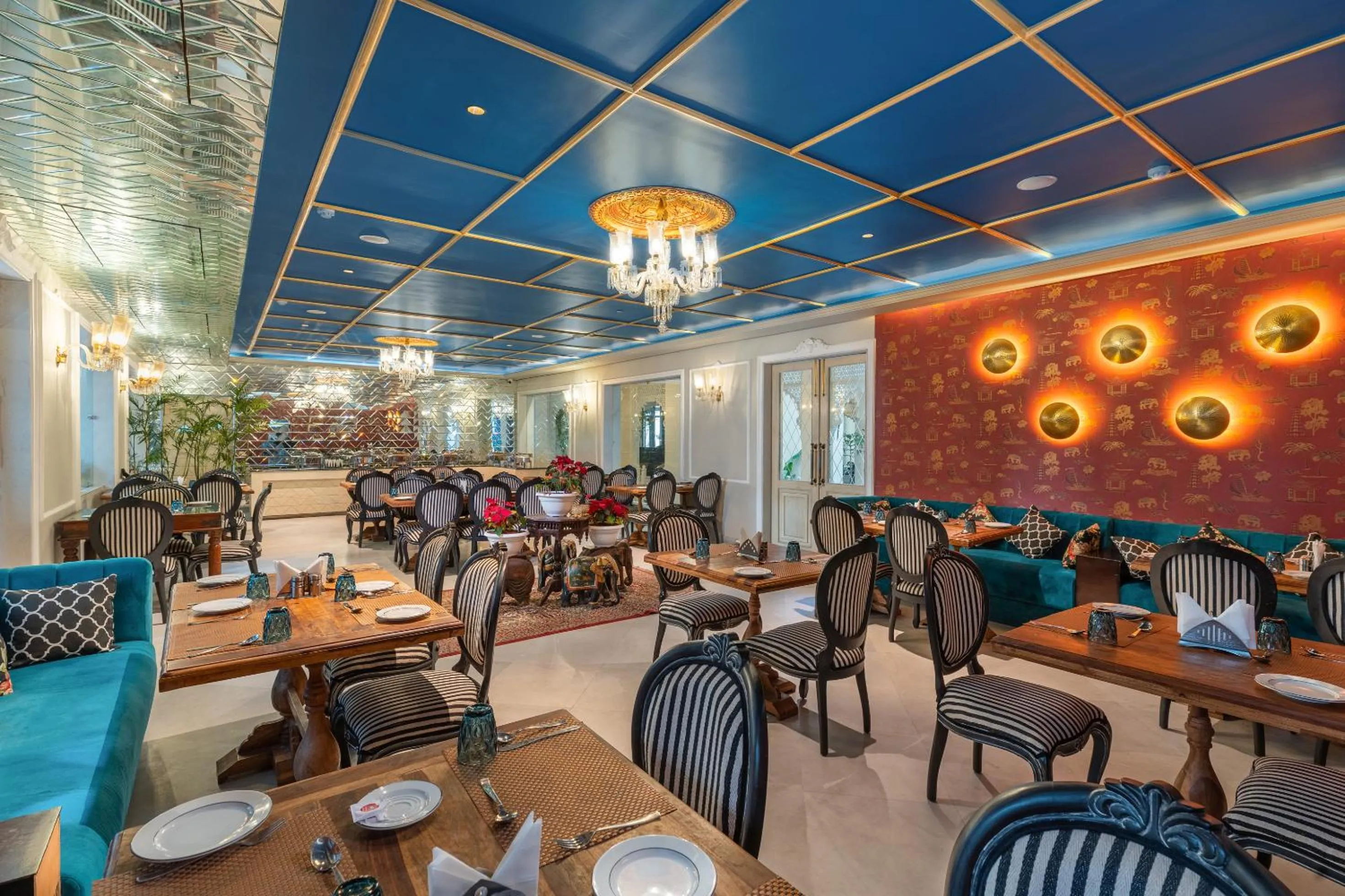 Restaurant/places to eat in Kaner Bagh A Heritage Boutique Hotel