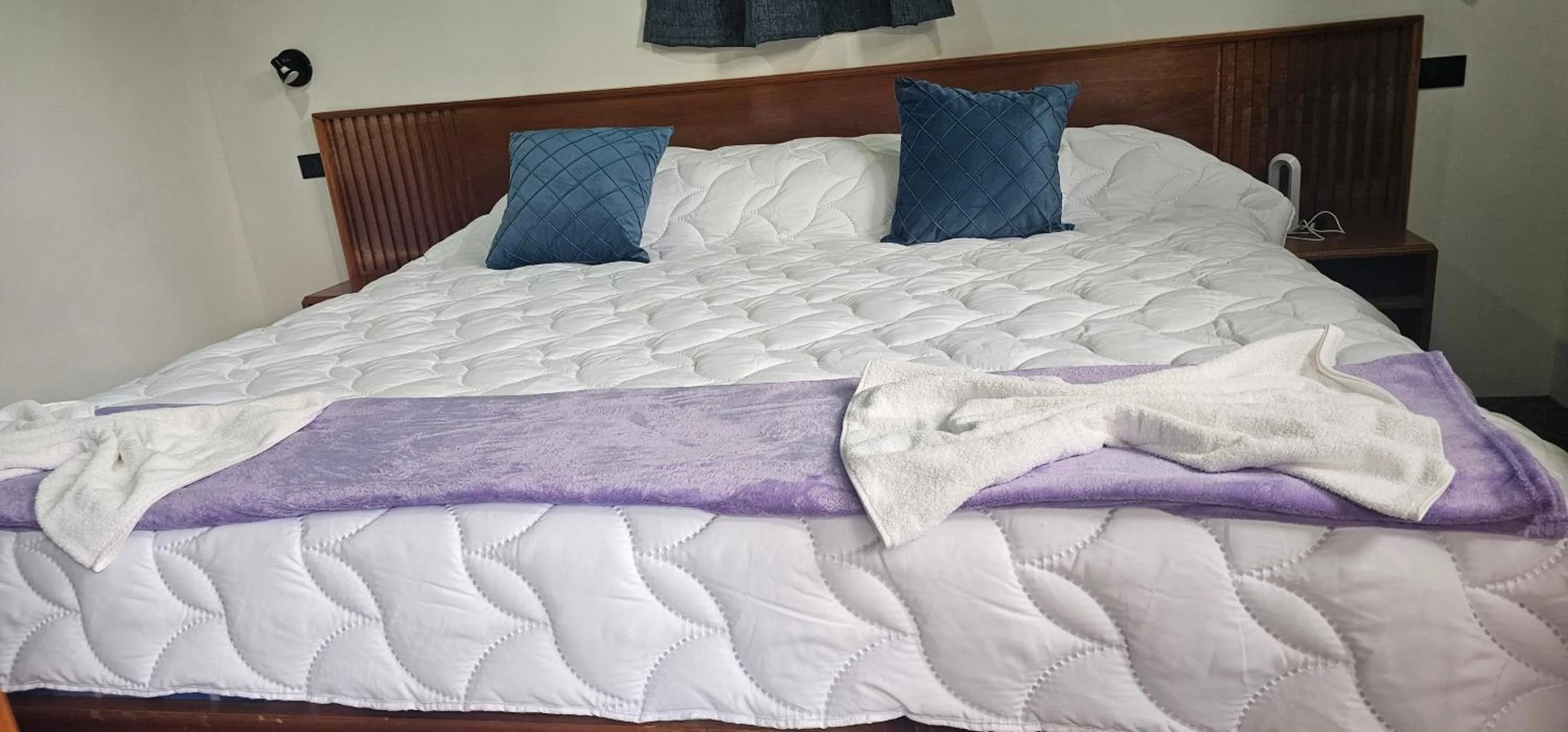 Bed in Historias Lodge