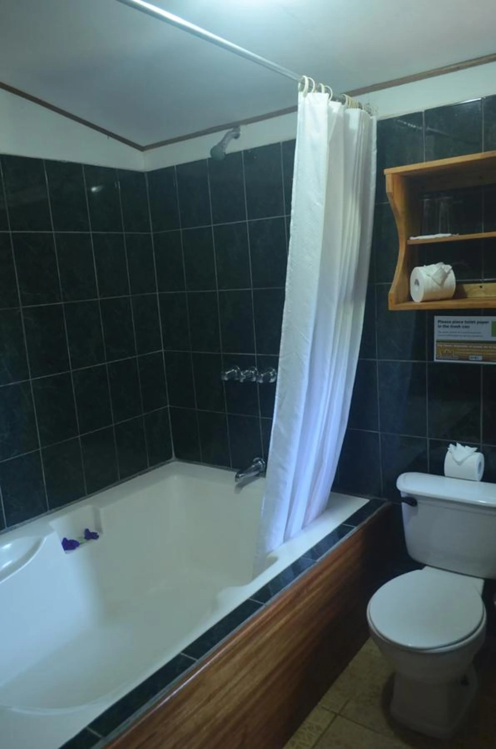 Bathroom in Historias Lodge