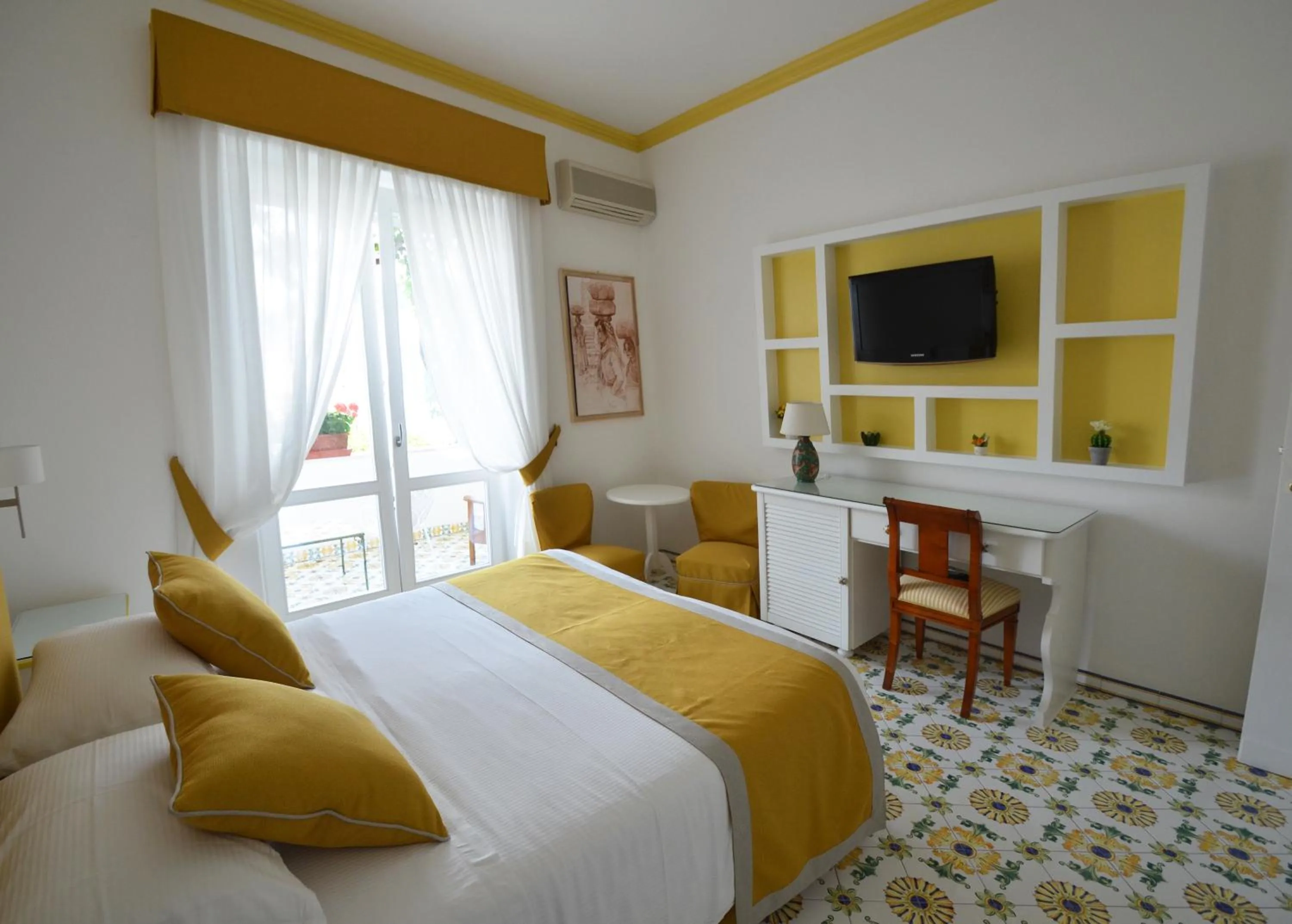 Bed in Albergo Gatto Bianco