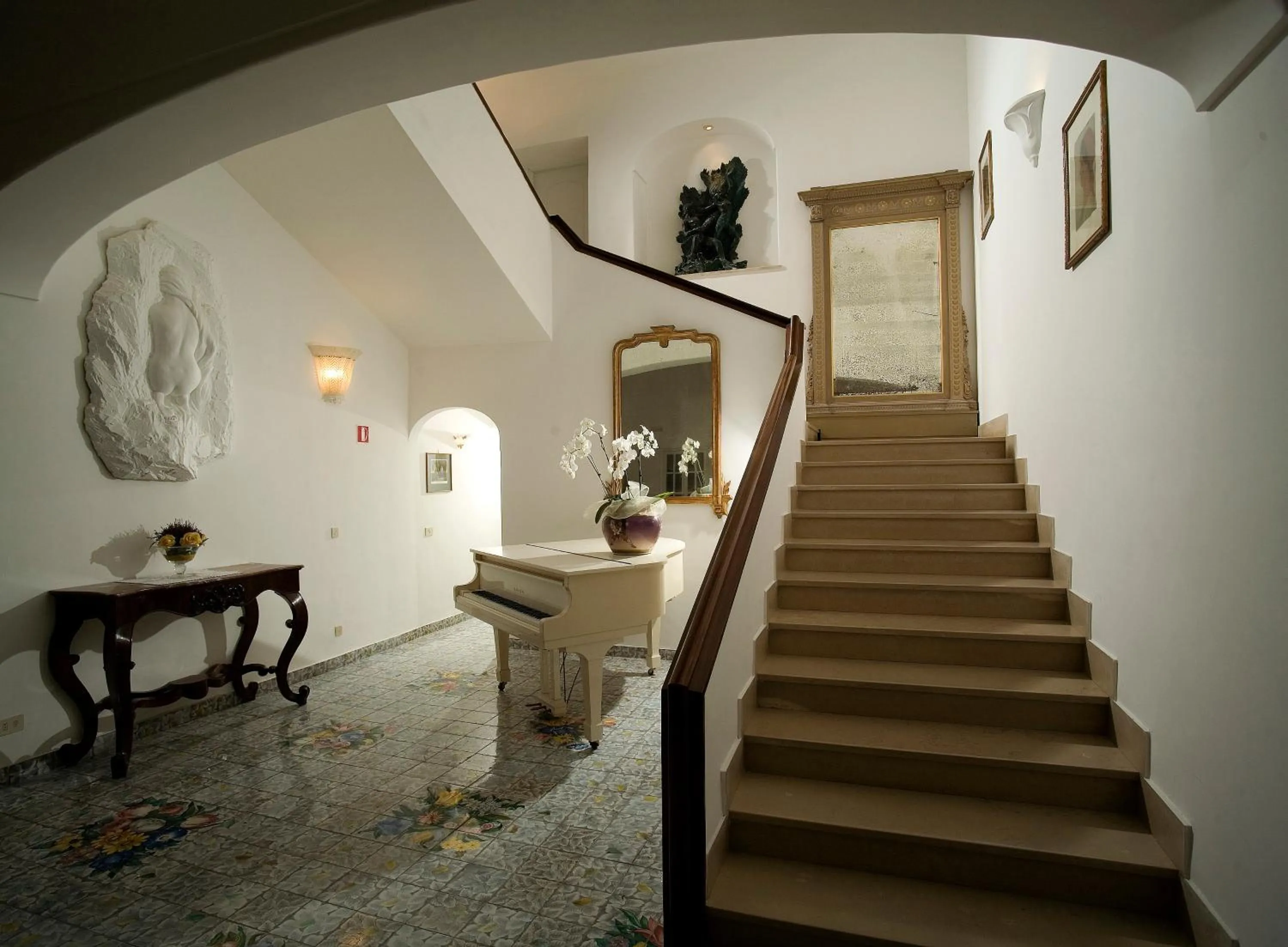 Lobby or reception in Albergo Gatto Bianco