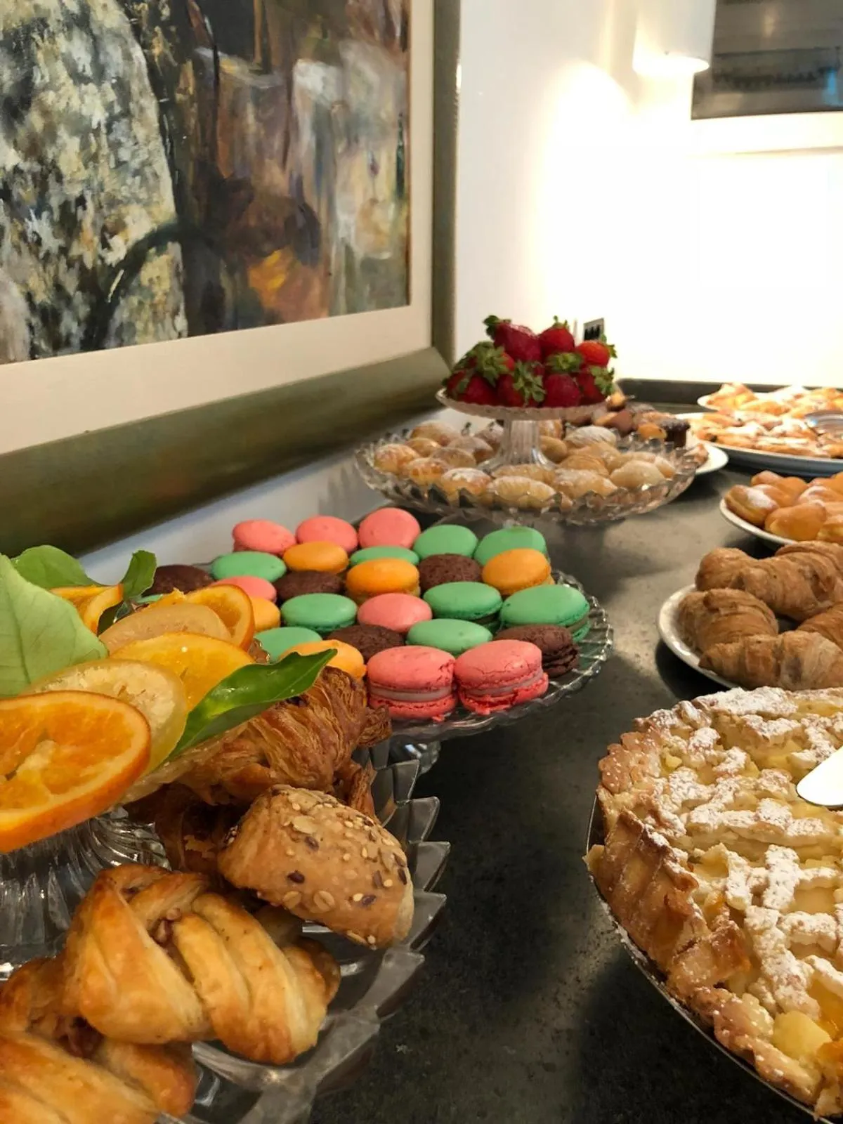 Breakfast in Albergo Gatto Bianco