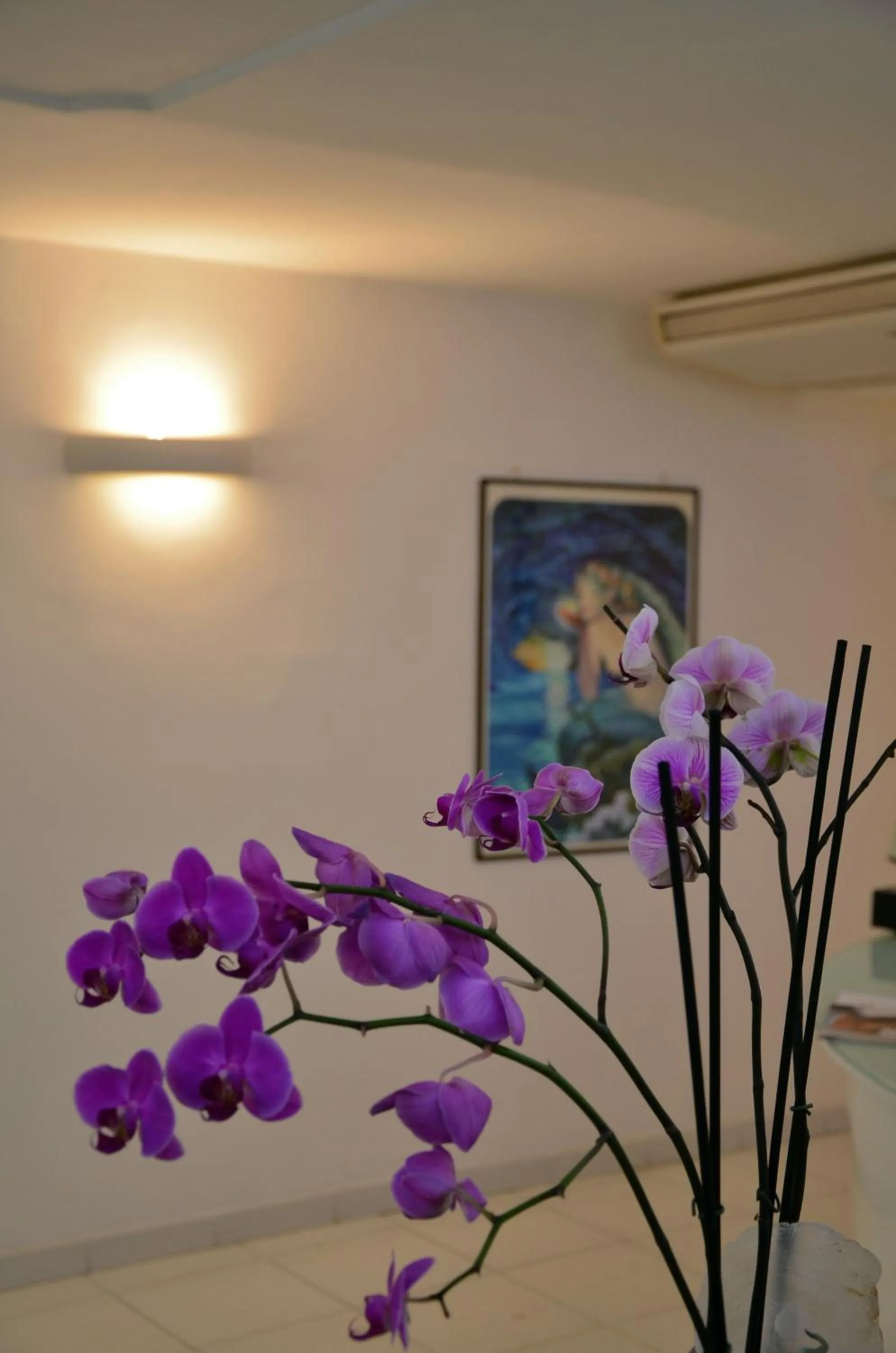 Decorative detail in Albergo Gatto Bianco