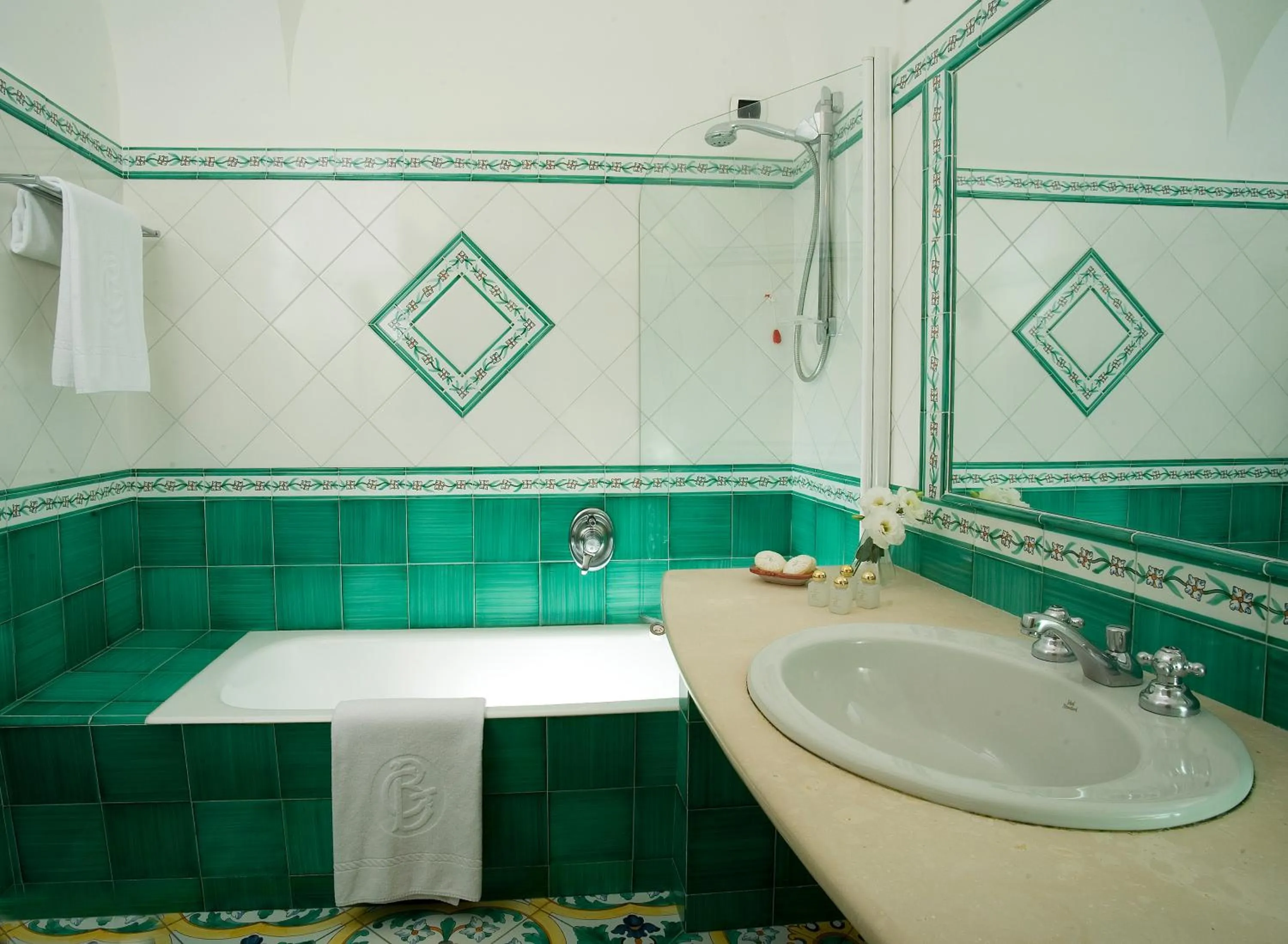 Bathroom in Albergo Gatto Bianco