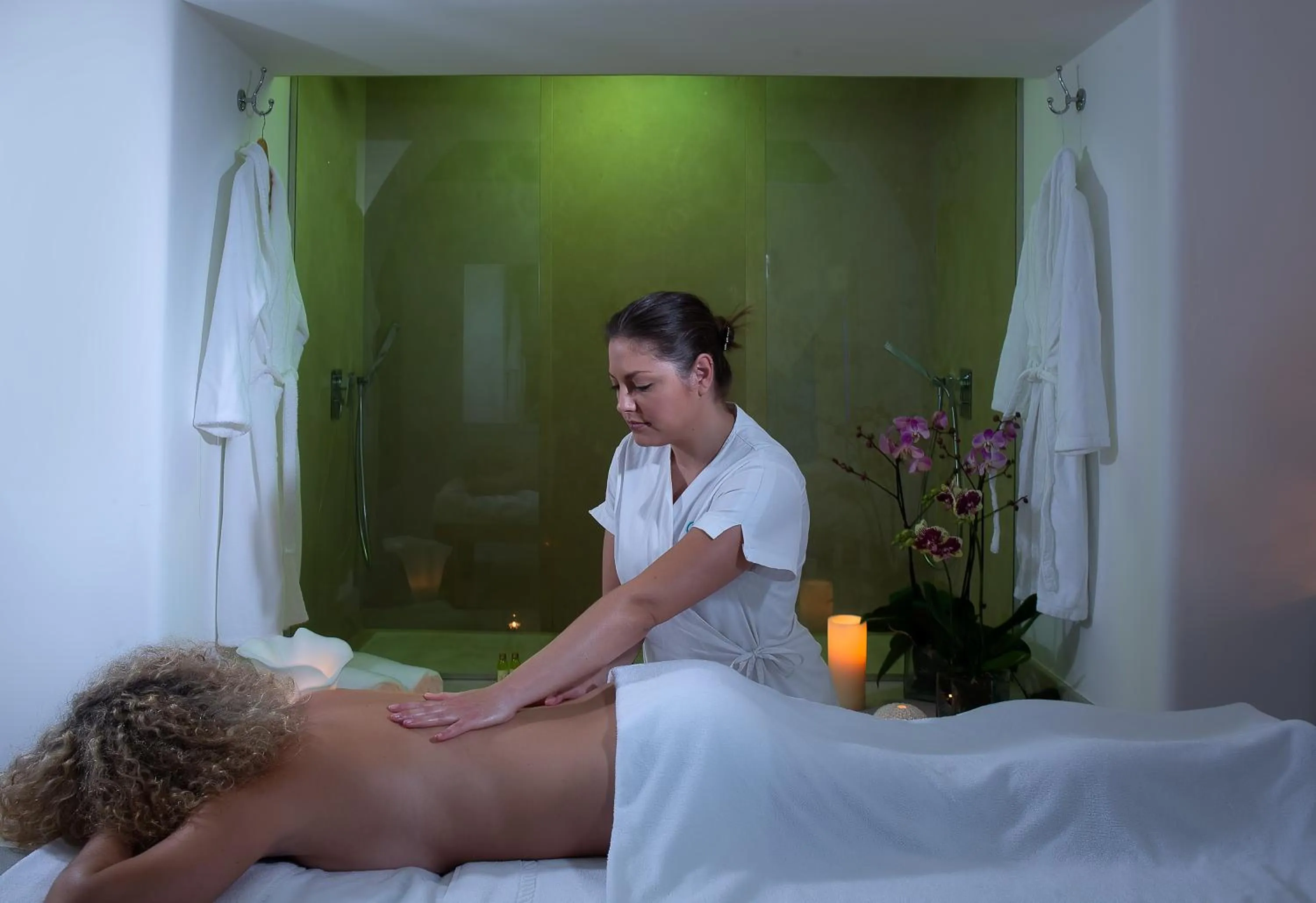 Spa and wellness centre/facilities in Albergo Gatto Bianco