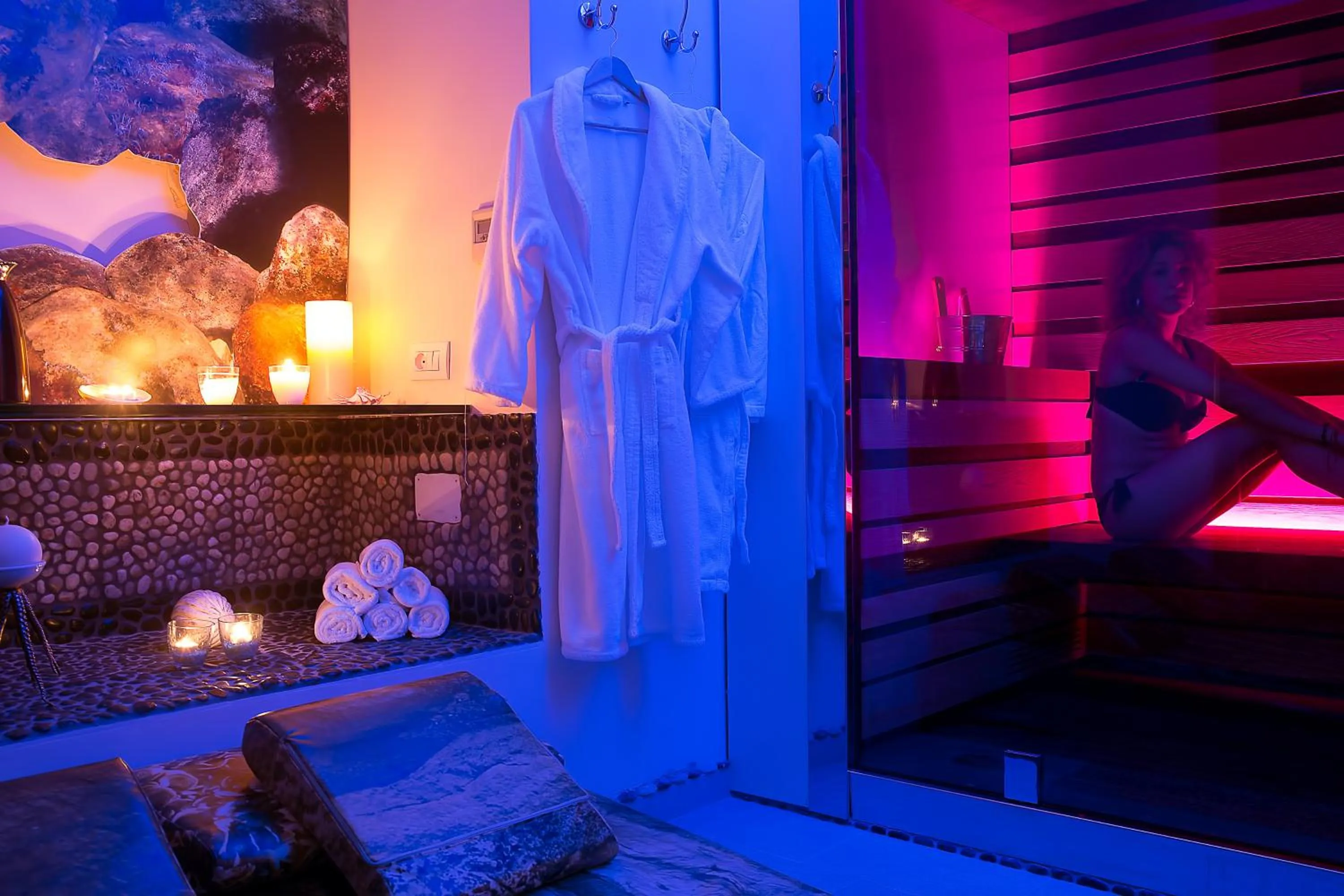 Spa and wellness centre/facilities in Albergo Gatto Bianco