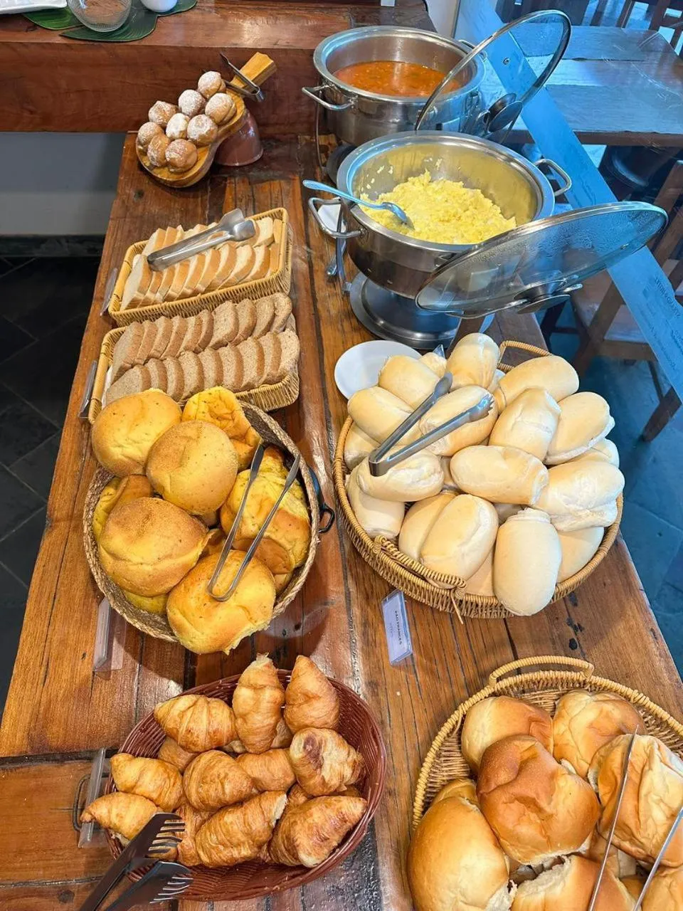 Buffet breakfast in Senses Praia Hotel