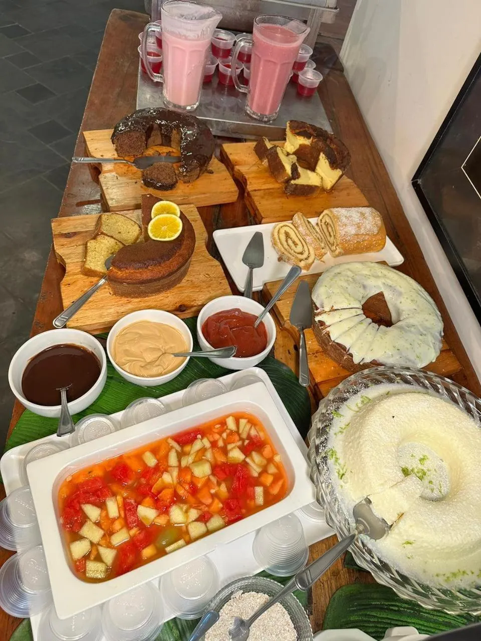 Buffet breakfast in Senses Praia Hotel