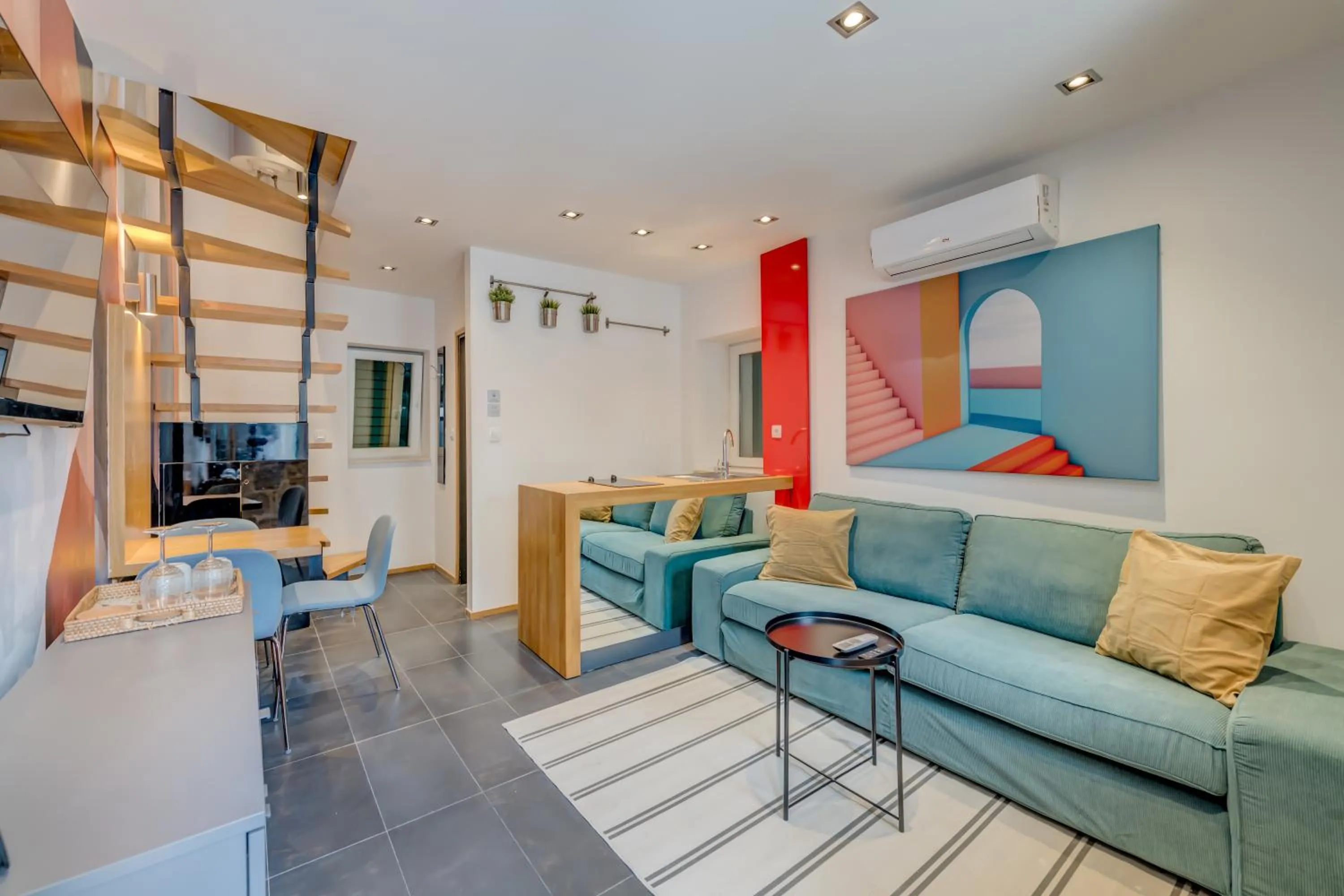 Living room in Versi & Note Luxury Rooms