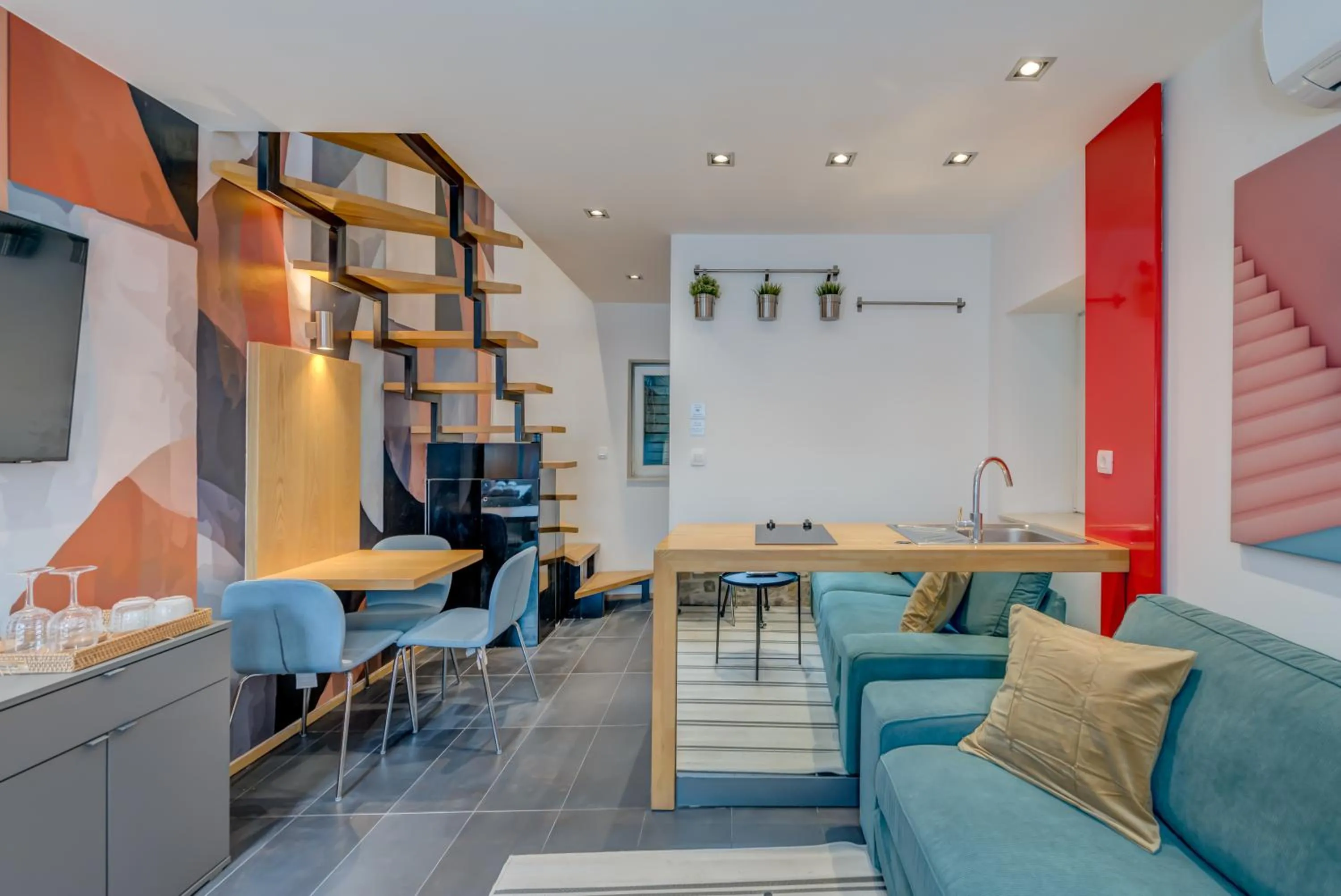 Living room in Versi & Note Luxury Rooms