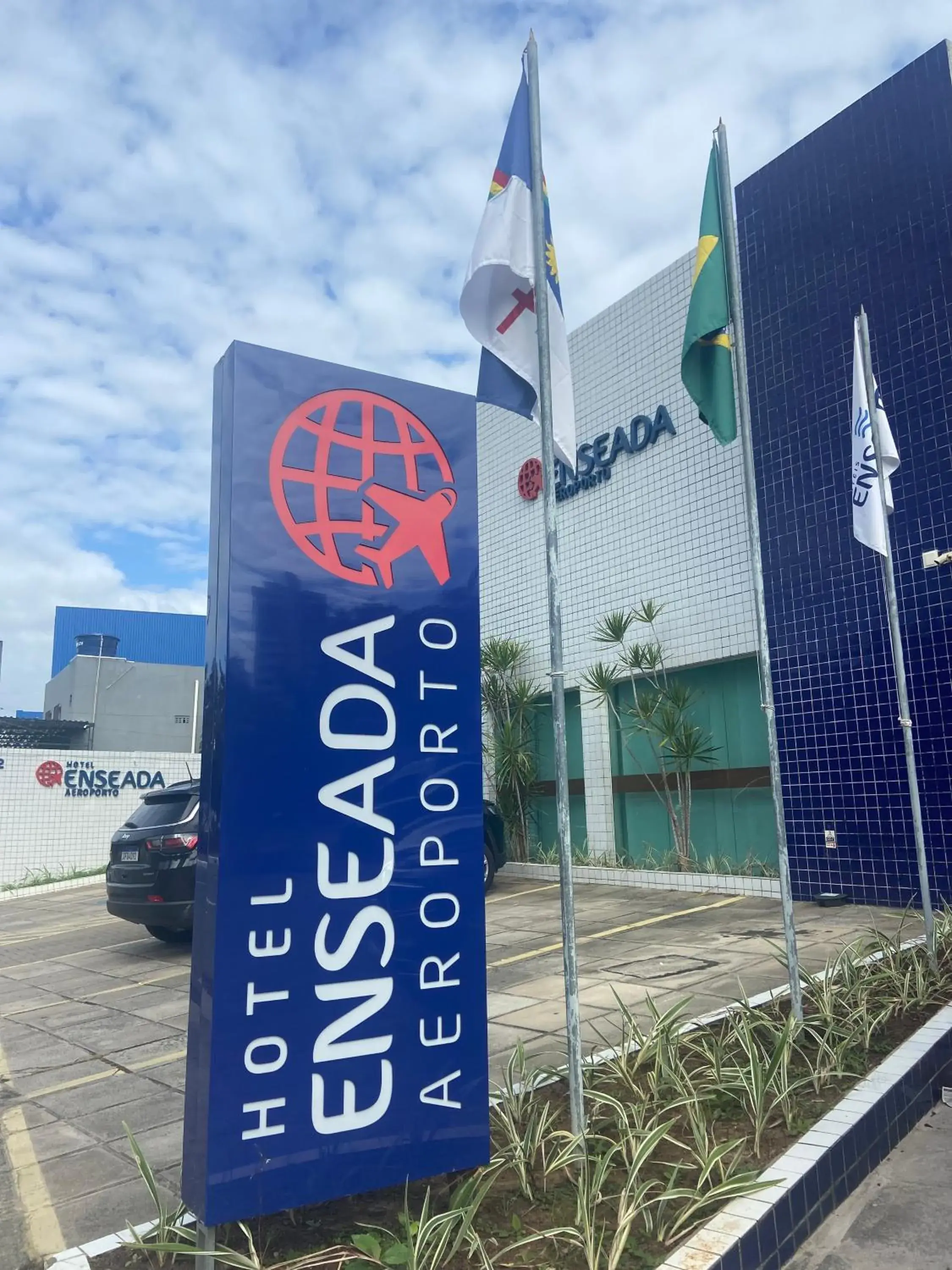 Facade/entrance in Hotel Enseada Aeroporto Facade/entrance in Hotel Enseada Aeroporto