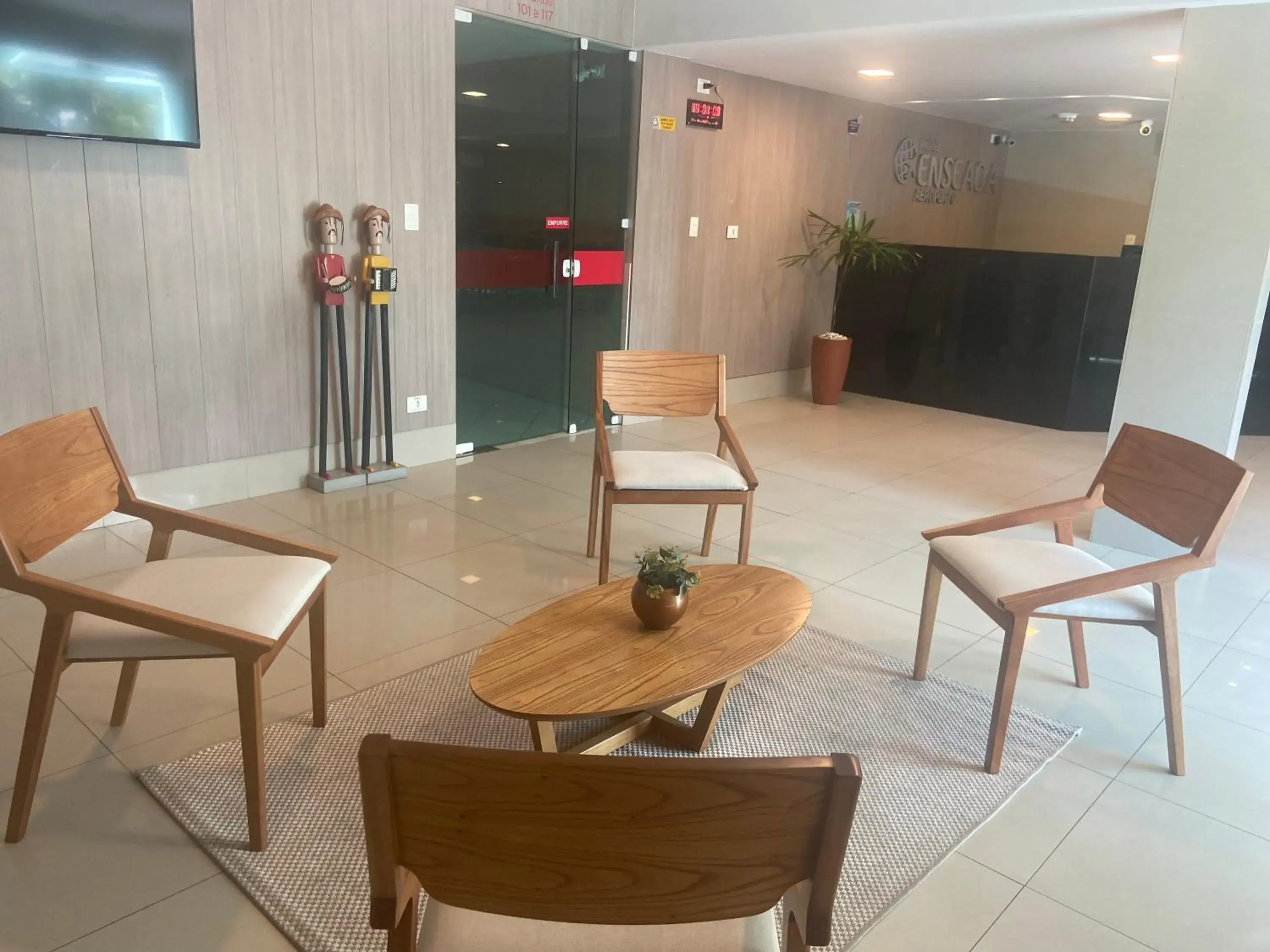 Lobby or reception in Hotel Enseada Aeroporto Lobby or reception in Hotel Enseada Aeroporto