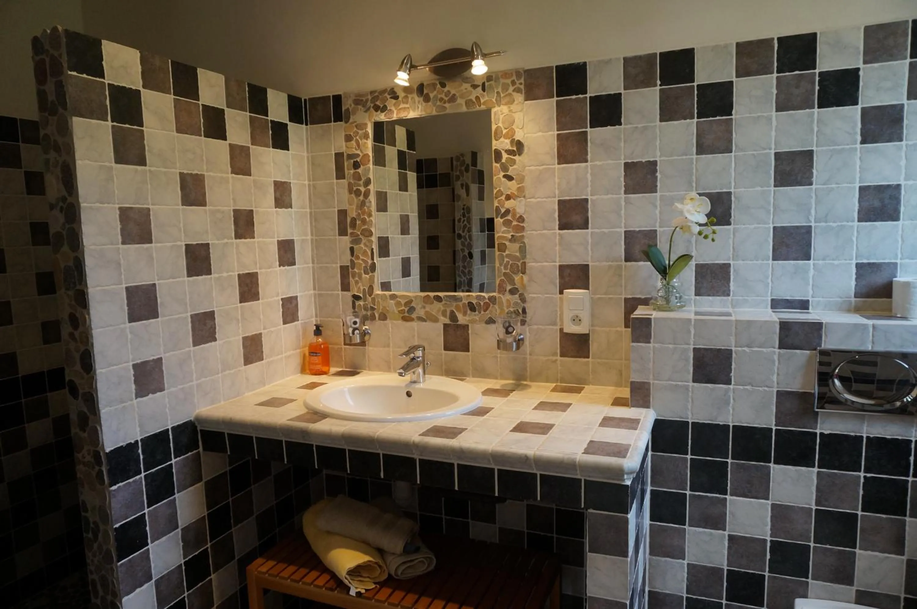 Toilet in Chambre d'Hôtes Domaine Pero Longo