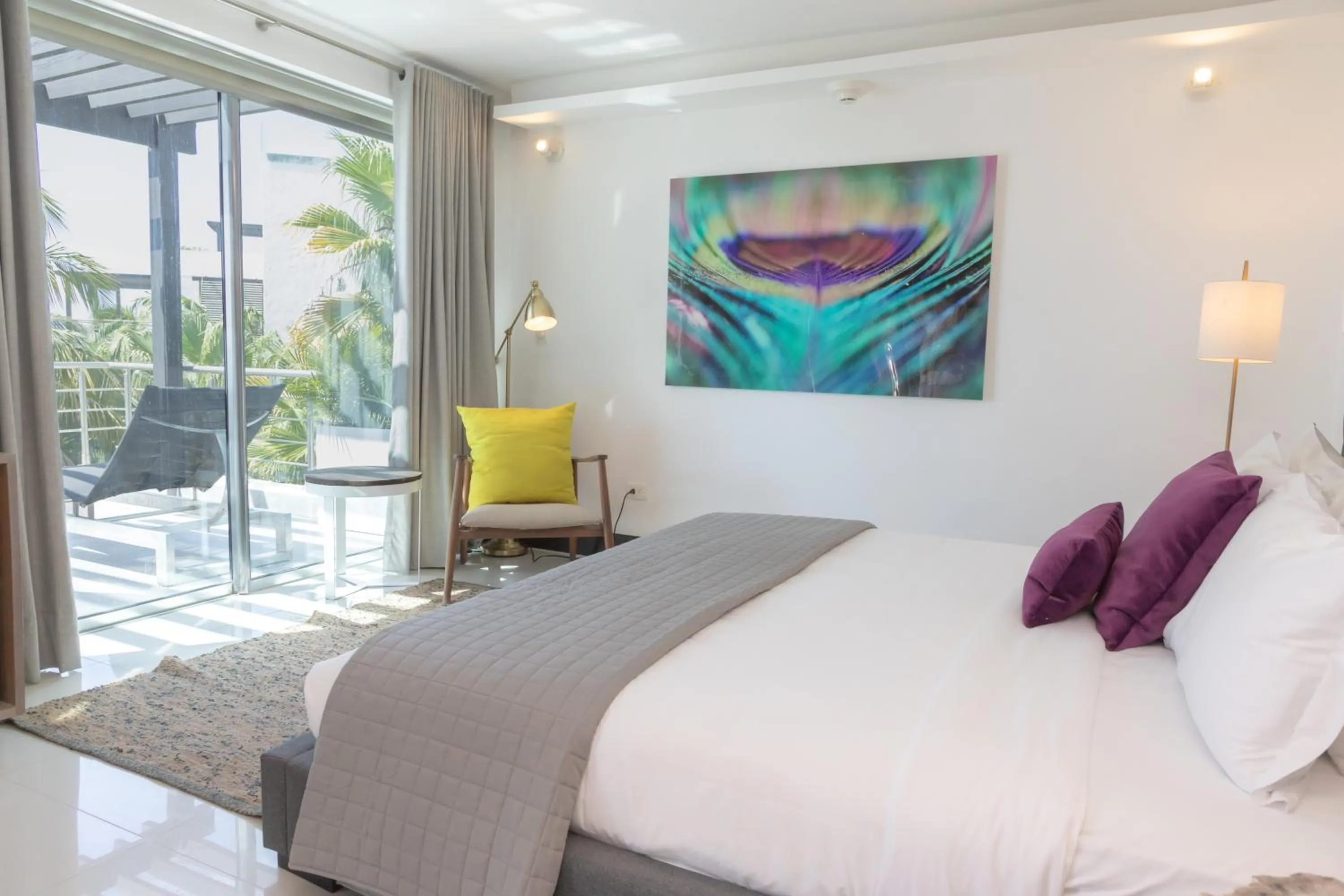 Bedroom, Bed in The Ocean Club, a Luxury Collection Resort, Costa Norte