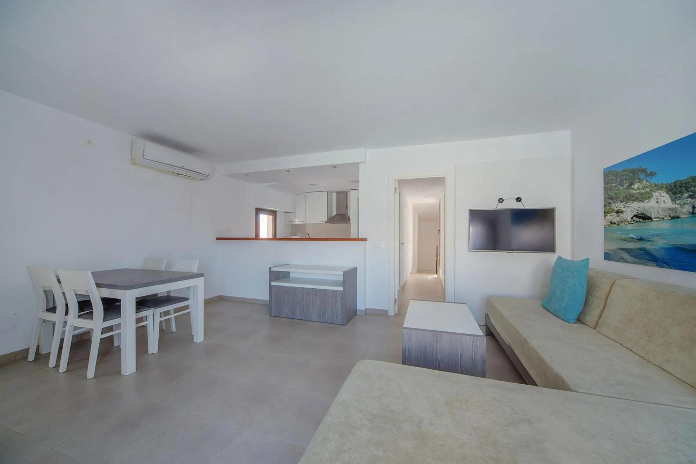 Living room in Aparthotel Caprice Skyline