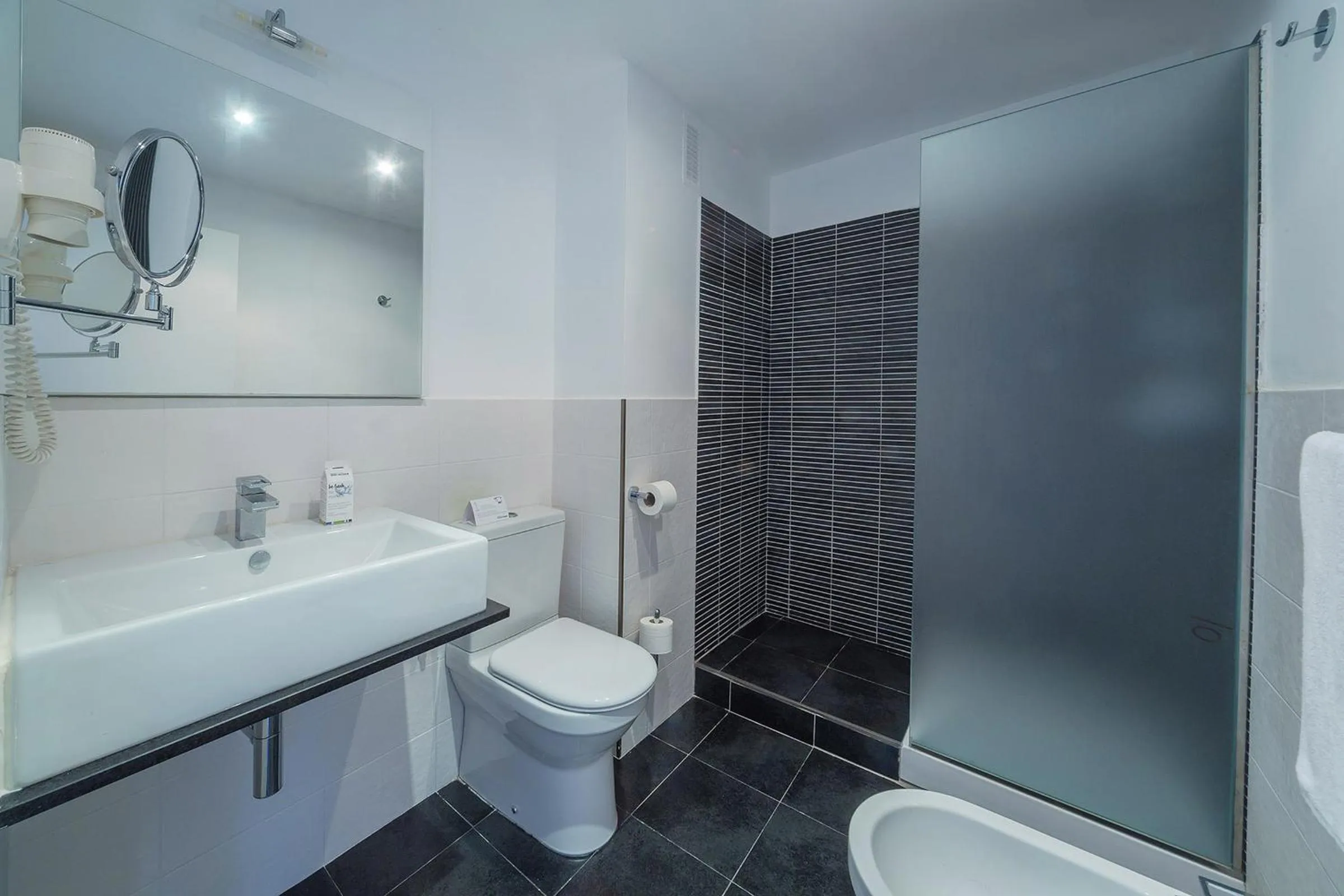 Toilet in Aparthotel Caprice Skyline