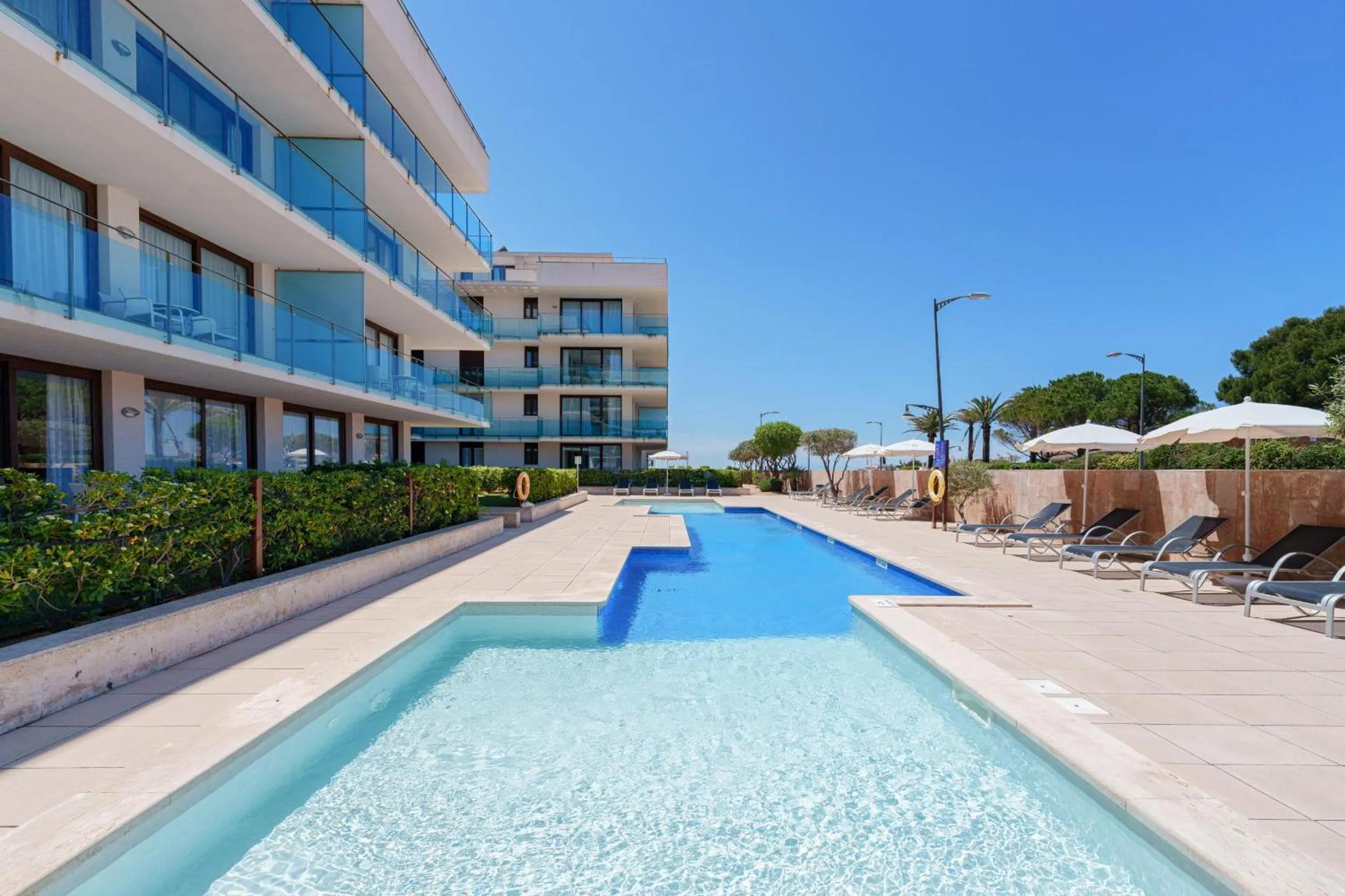 Solarium in Aparthotel Caprice Skyline