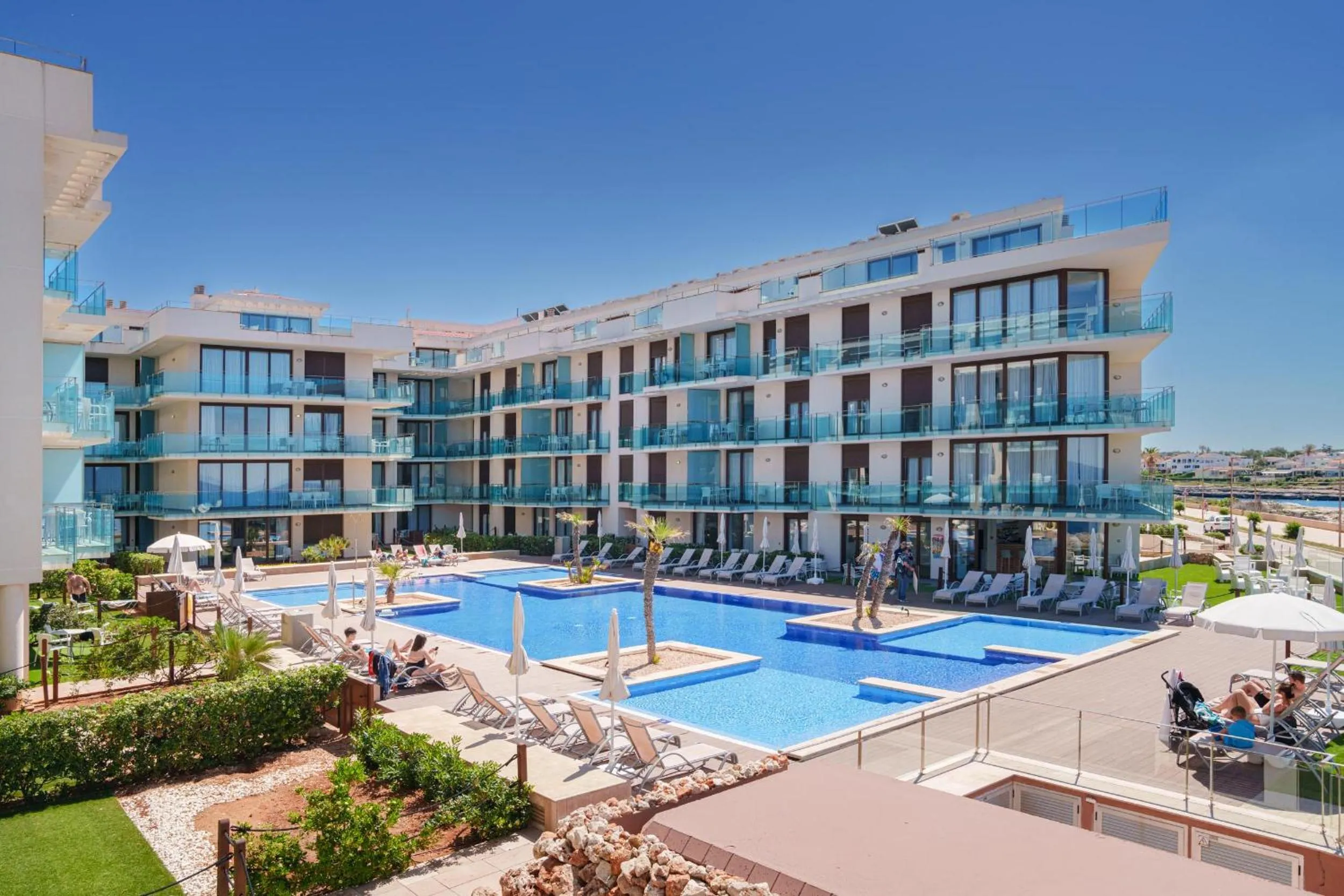 Solarium in Aparthotel Caprice Skyline