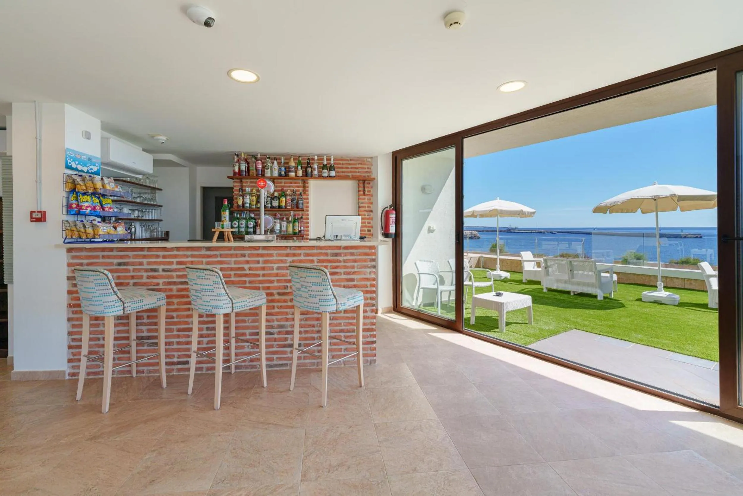 Lounge or bar in Aparthotel Caprice Skyline