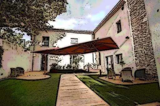 Lobby or reception in Mas de Boudan Lobby or reception in Mas de Boudan