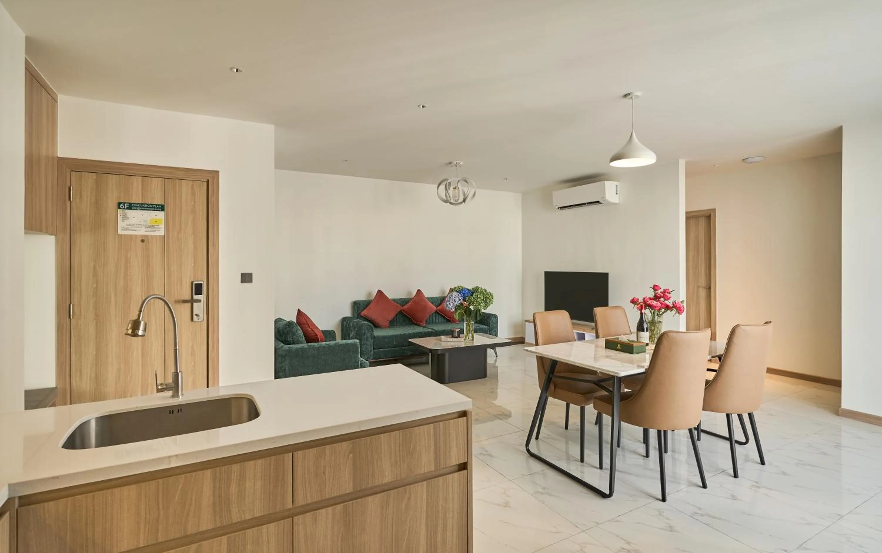 Living room in Noden2 Hotel & Apartment