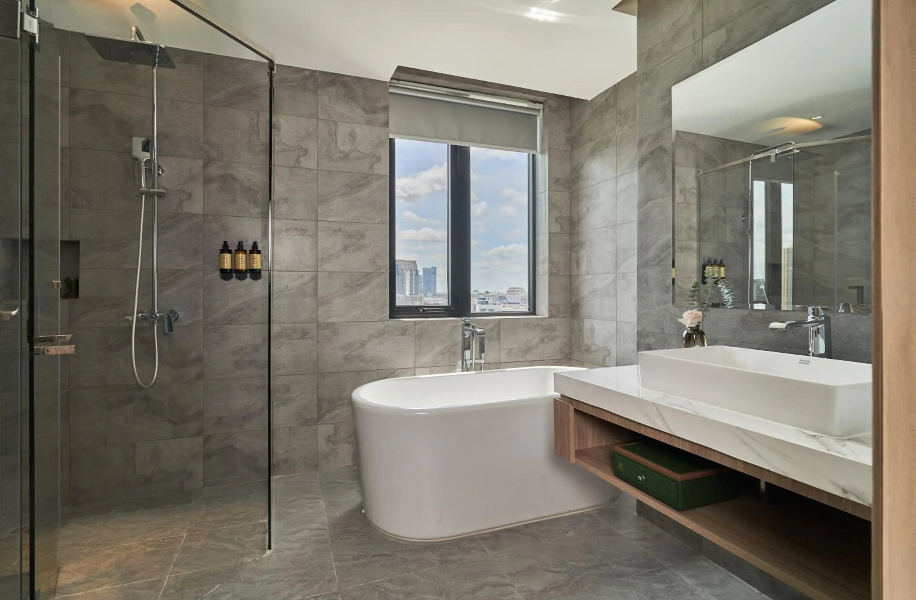 Shower in Noden2 Hotel & Apartment