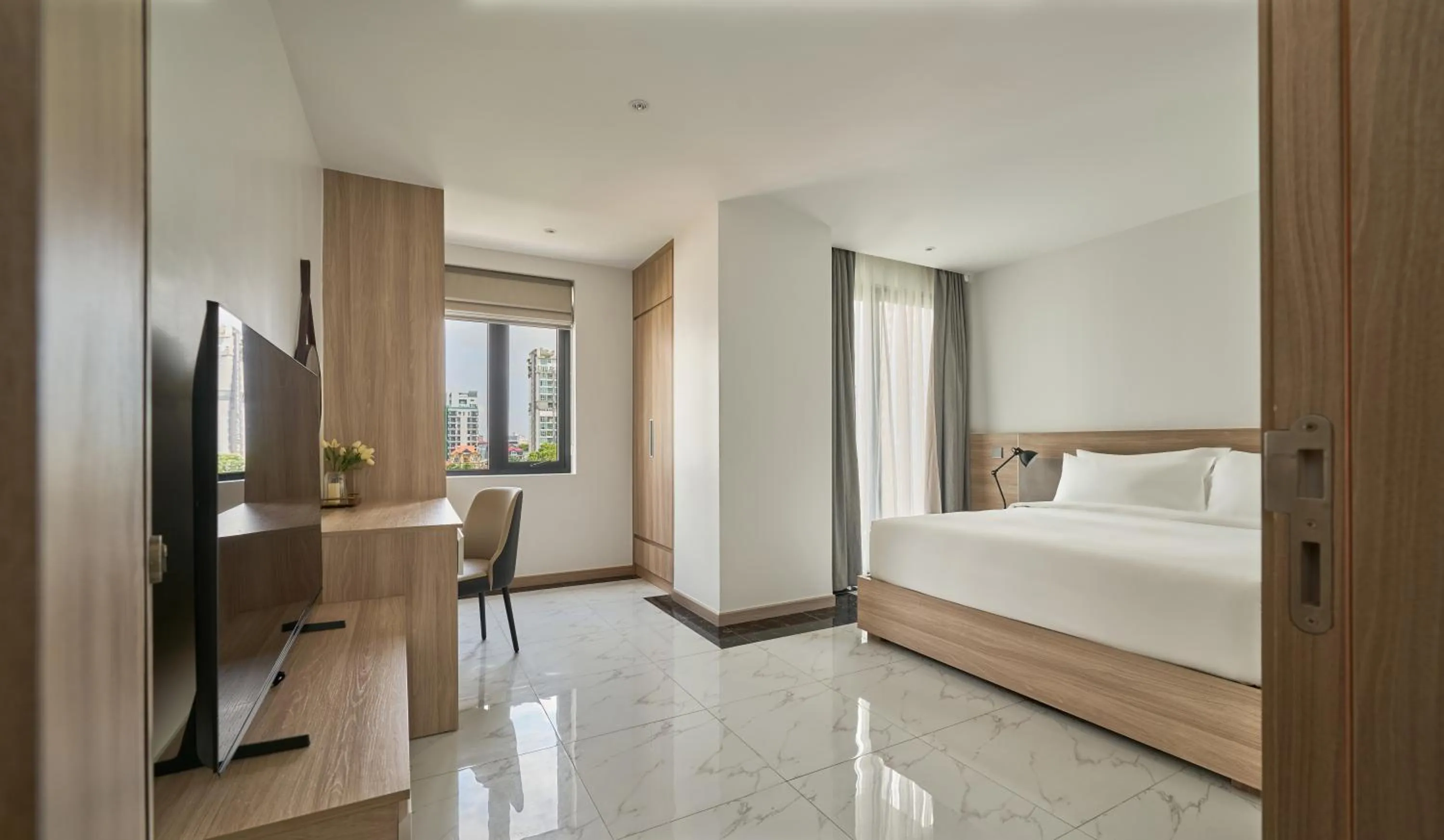 Bed in Noden2 Hotel & Apartment