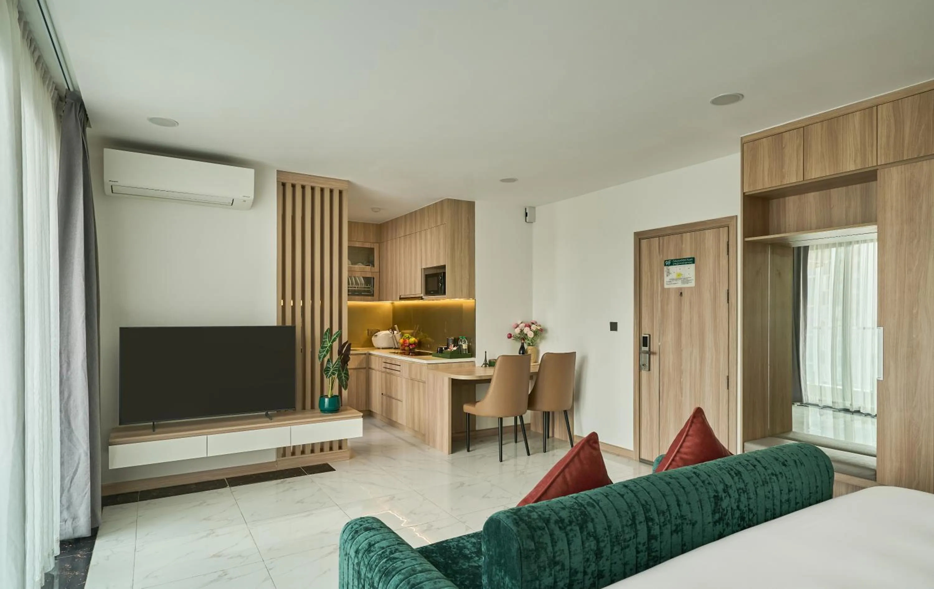 Living room, Bed in Noden2 Hotel & Apartment