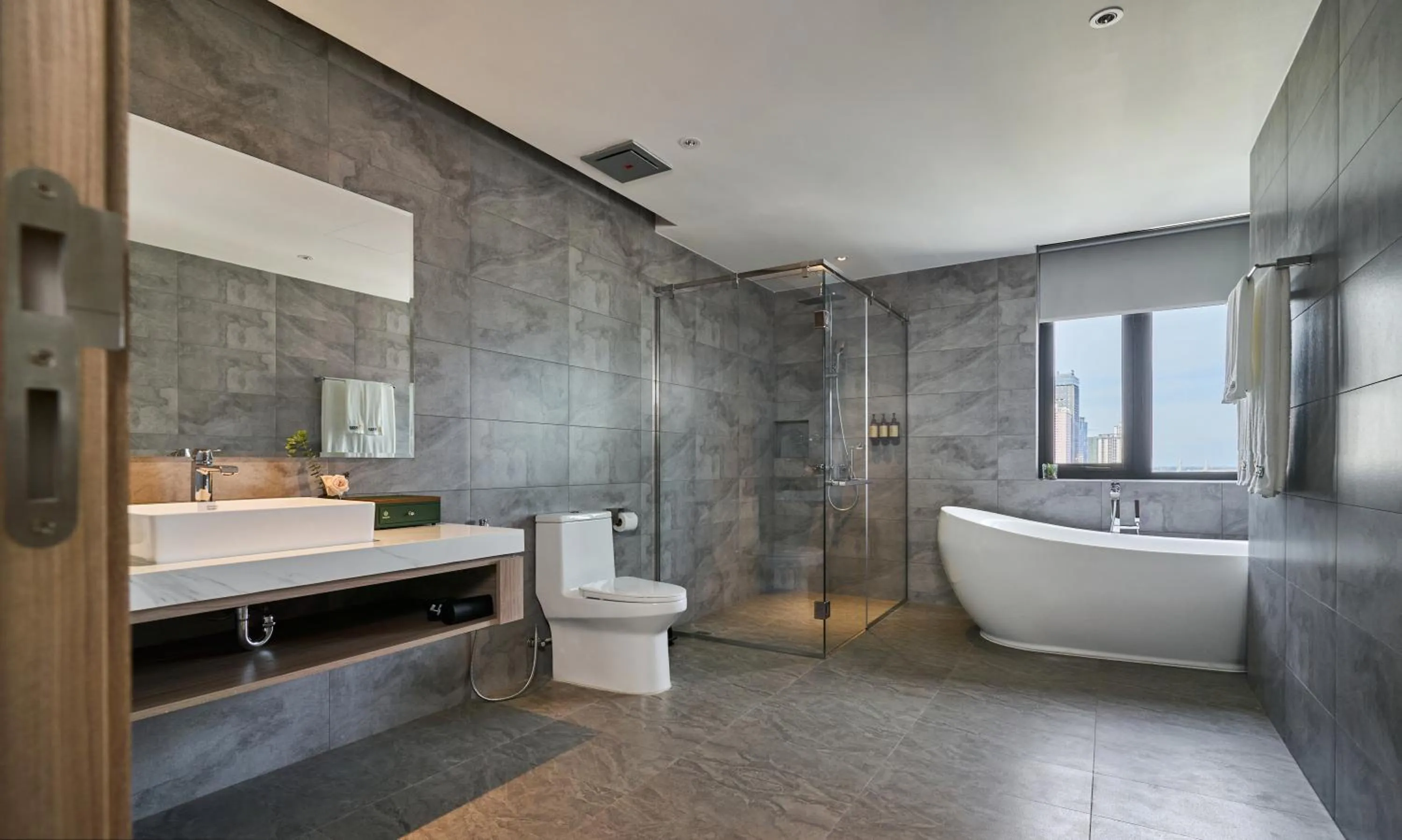 Shower in Noden2 Hotel & Apartment