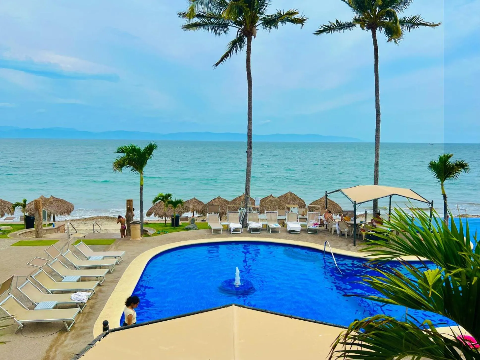 Pool view in Los Picos Hotel & Suites Bucerias
