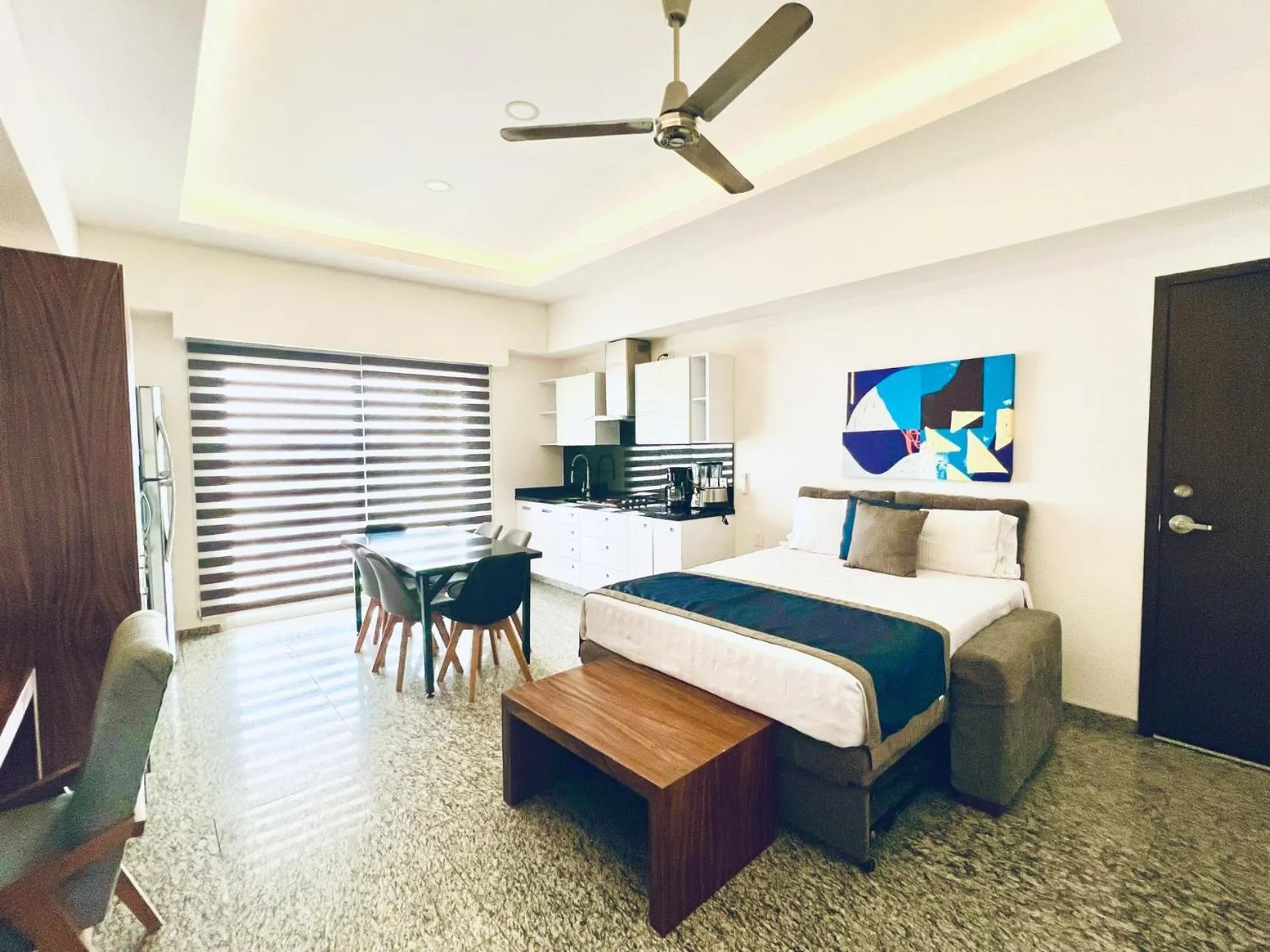 Bed in Los Picos Hotel & Suites Bucerias