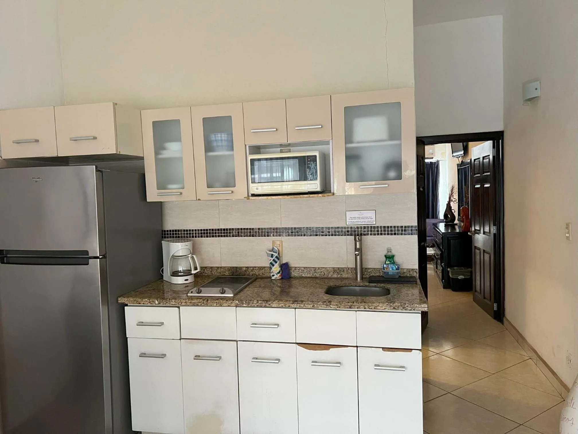 Kitchen or kitchenette in Los Picos Hotel & Suites Bucerias