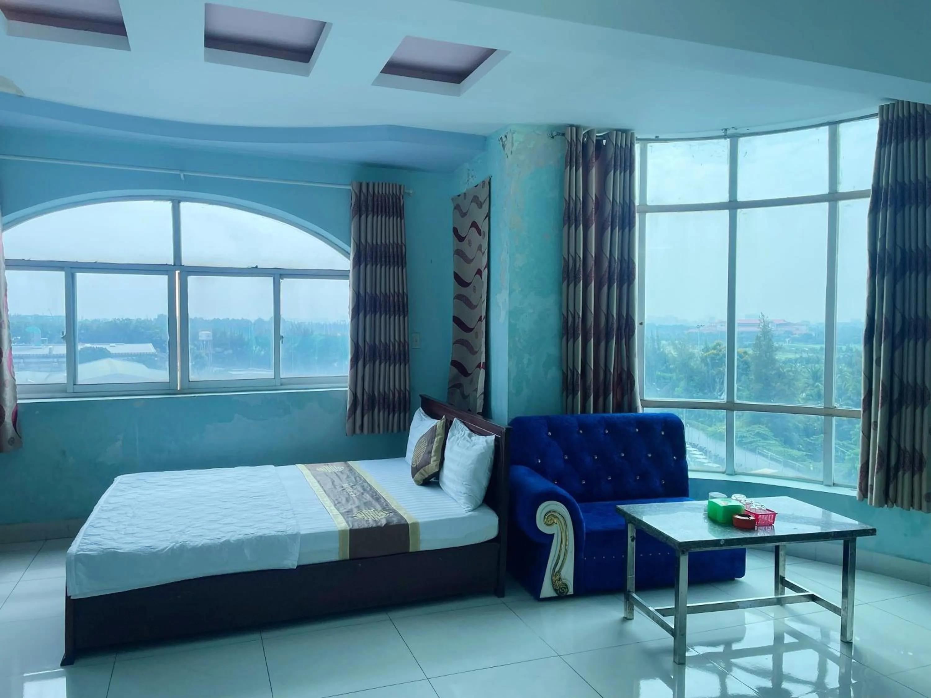 Bed in Bien Sao Hotel