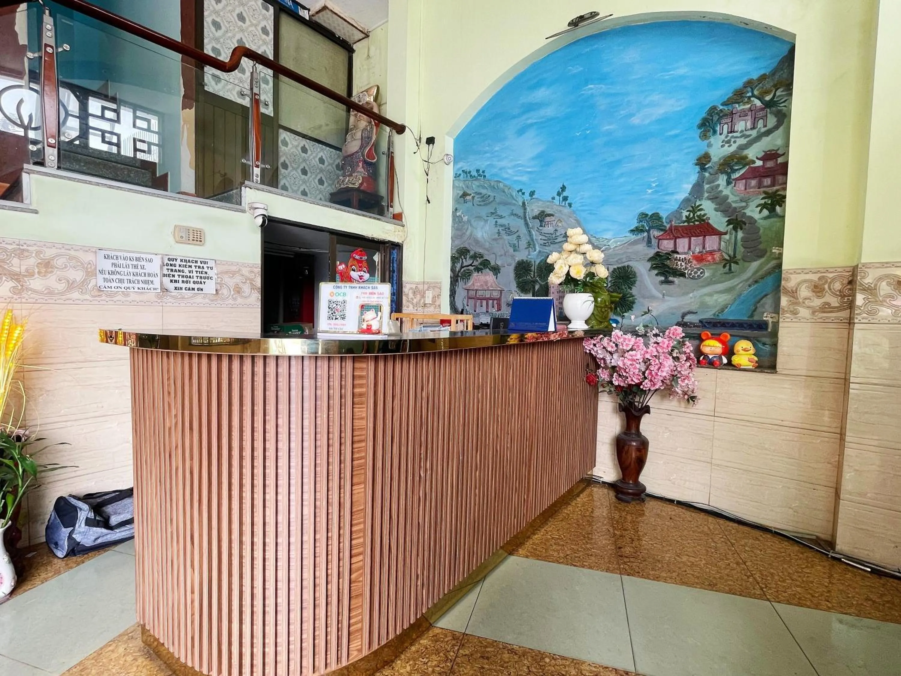 Lobby or reception in Bien Sao Hotel