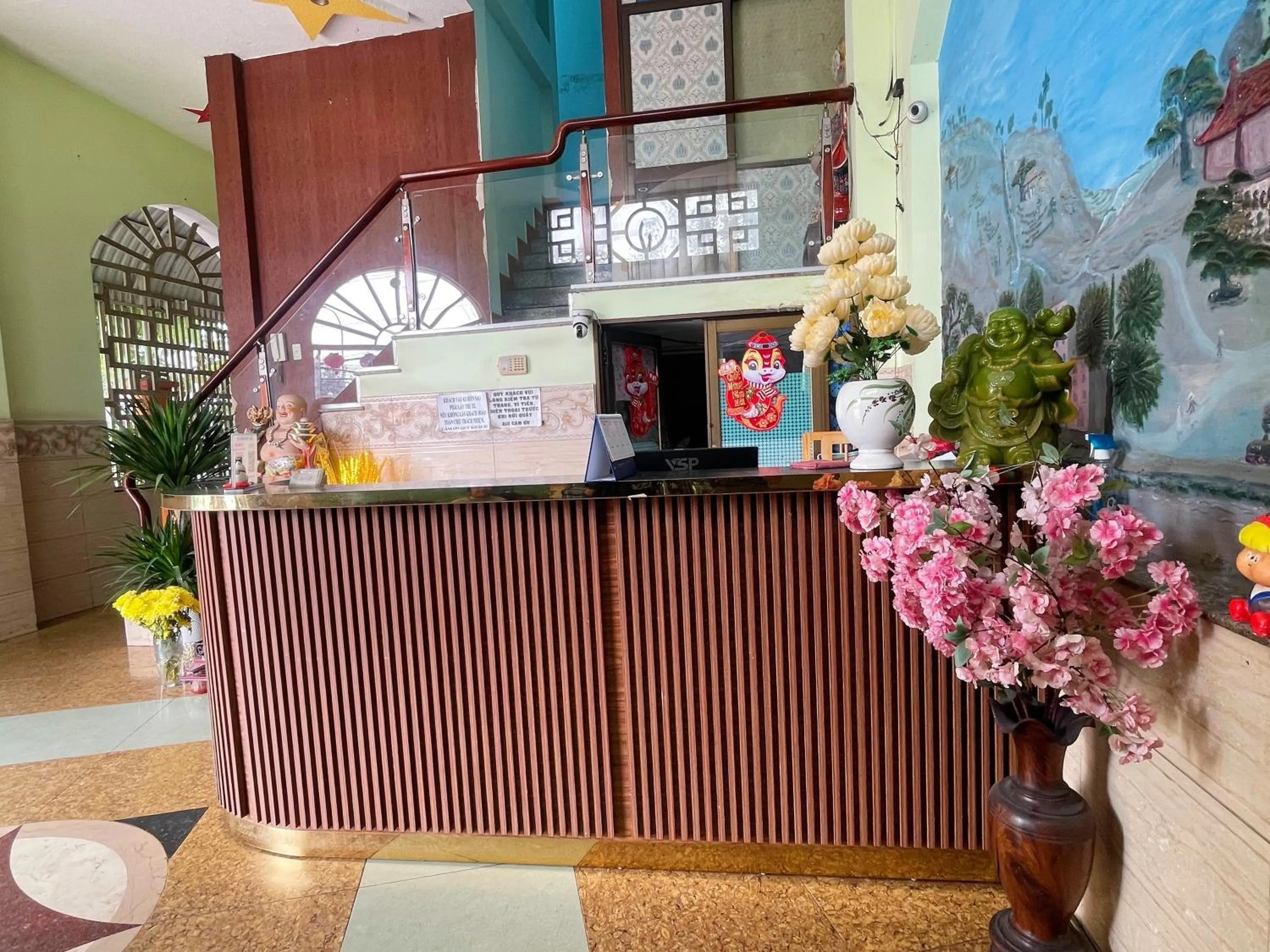 Lobby or reception in Bien Sao Hotel