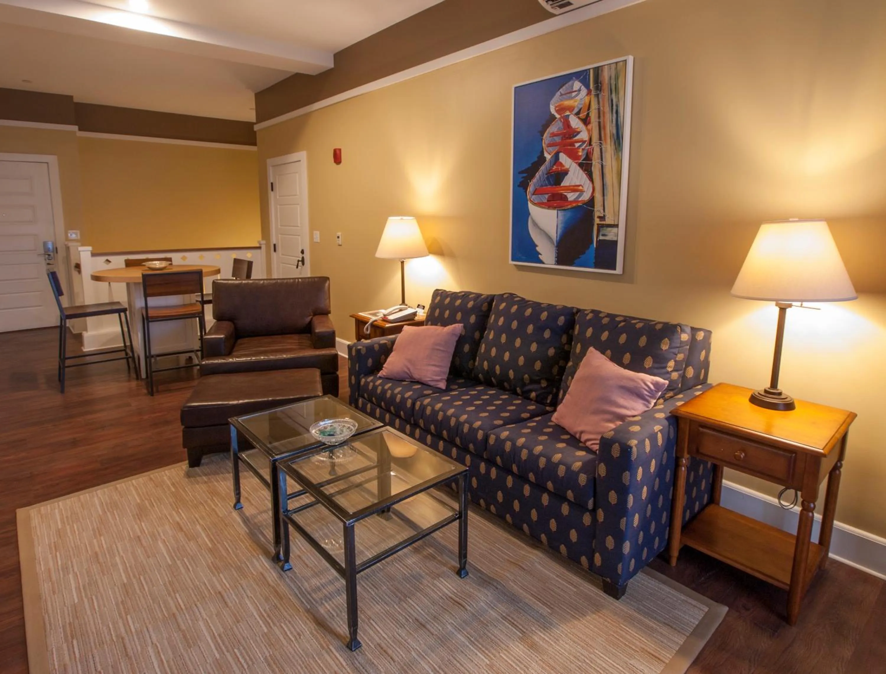 Living room in Inn at Diamond Cove