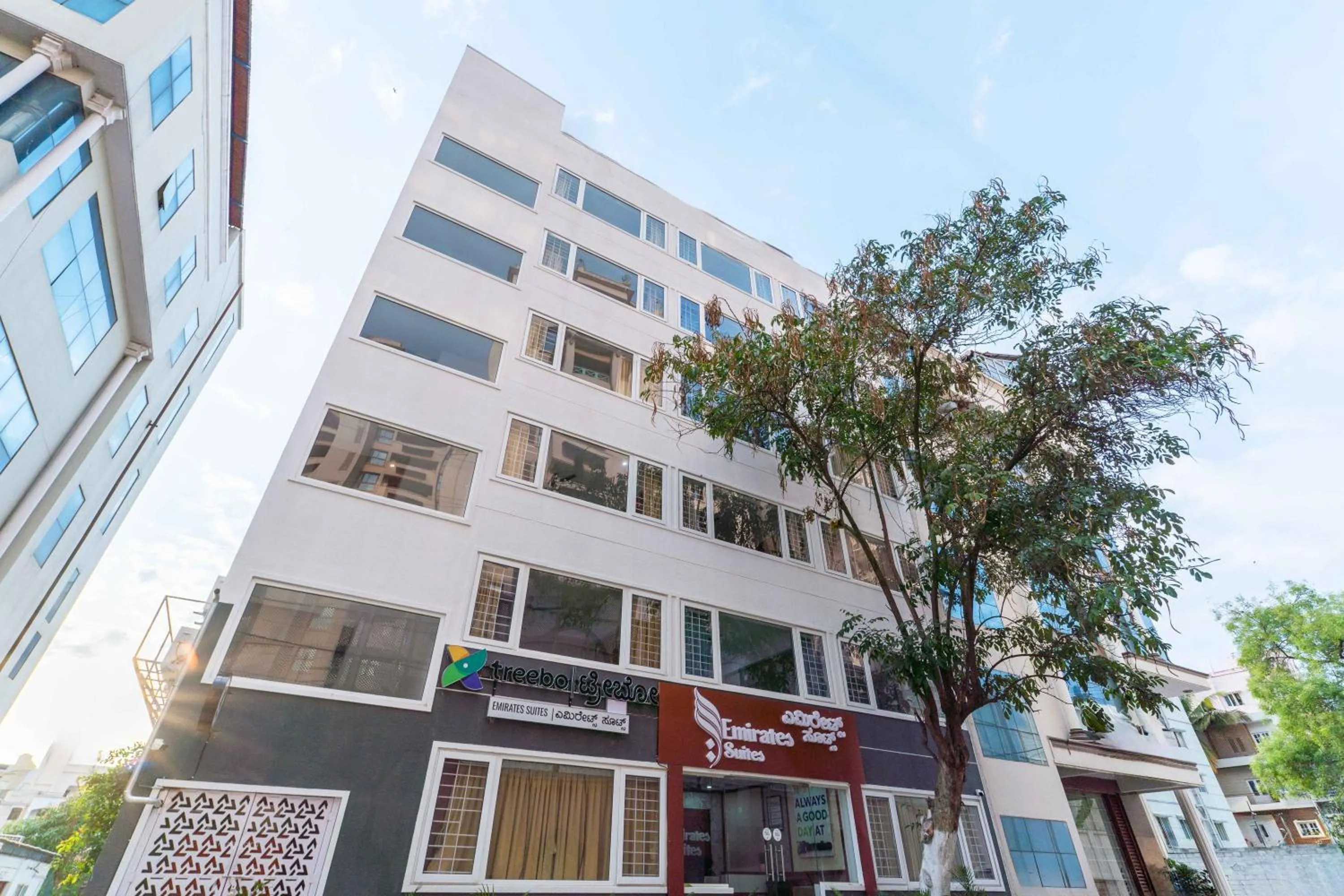 Property building in Treebo Emirates Suites Indiranagar