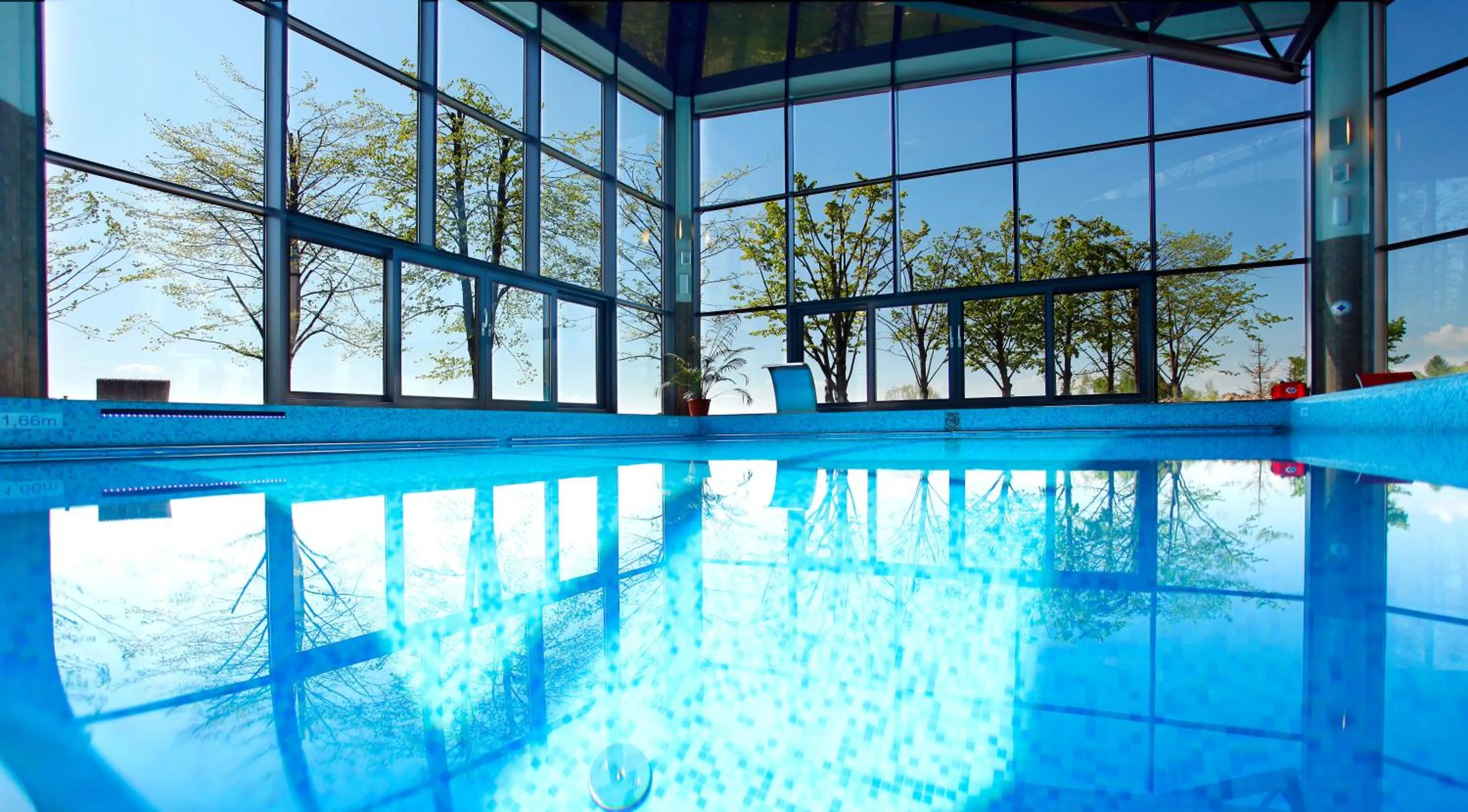 Swimming pool in Hotel Diament Ustroń