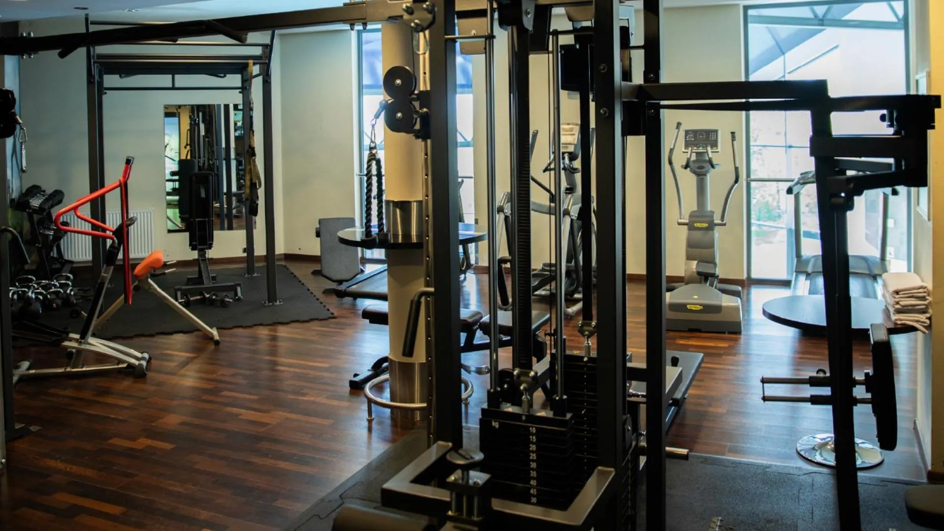 Fitness centre/facilities in Hotel Diament Ustroń