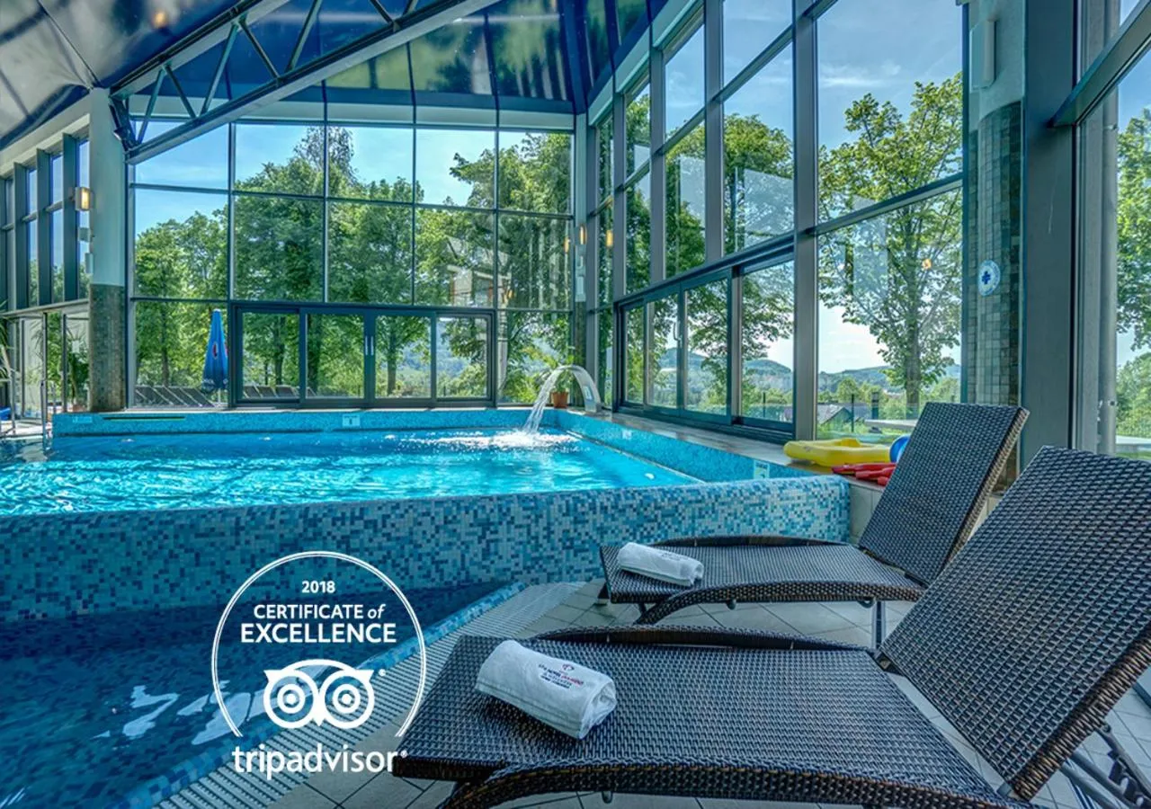 Swimming pool in Hotel Diament Ustroń