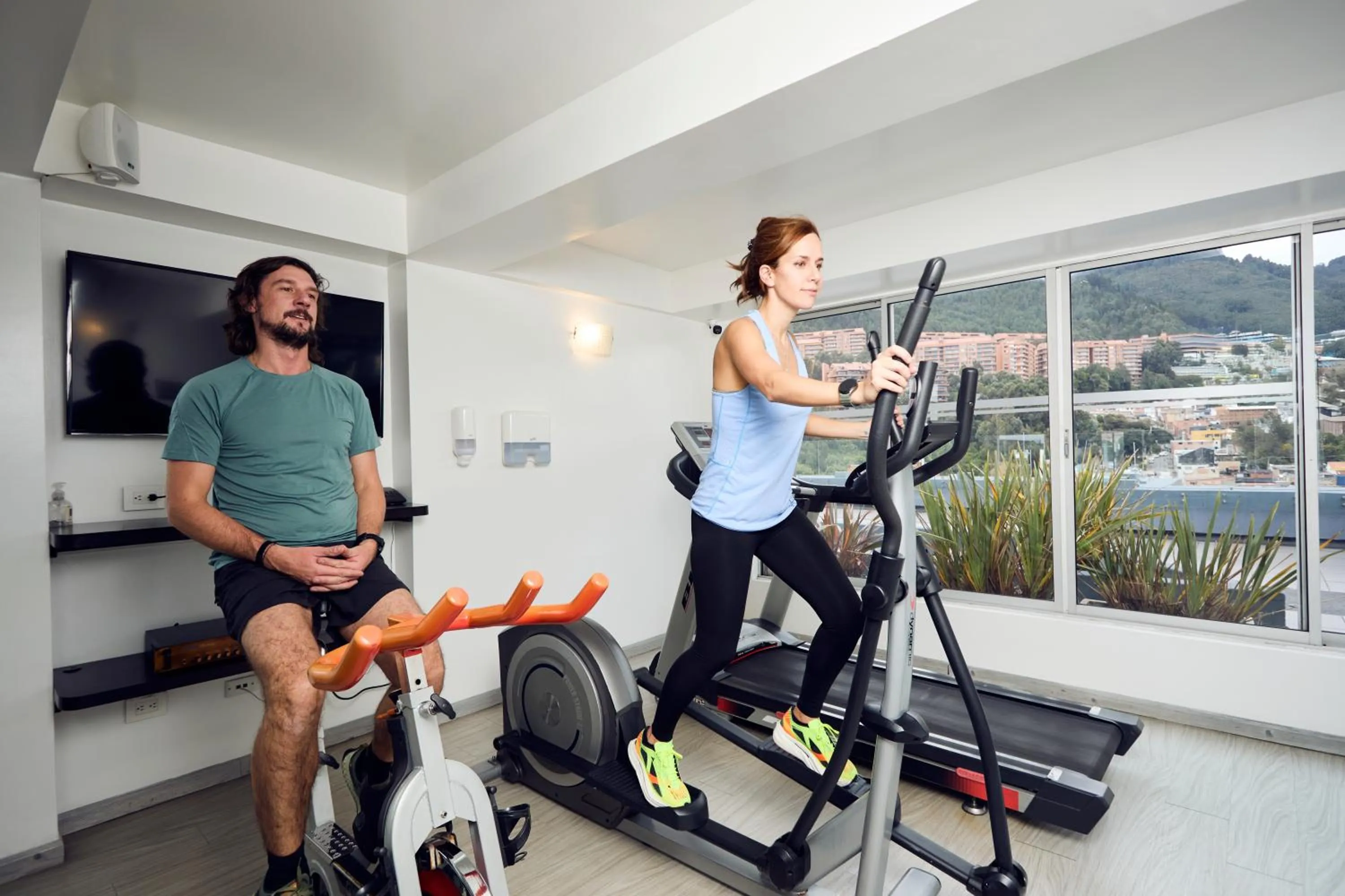 Fitness centre/facilities in Hotel bh Usaquén